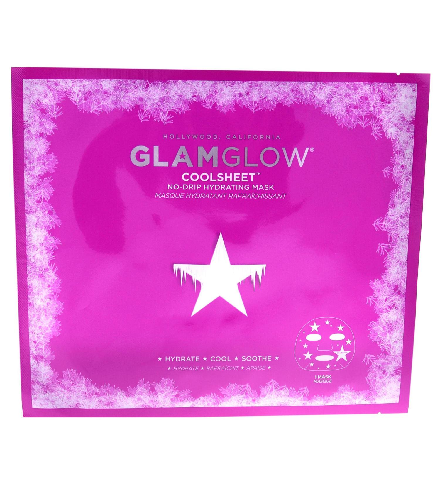 Glamglow Coolsheet No-Drip Hydrating Mask Mask Unisex 1 Pc