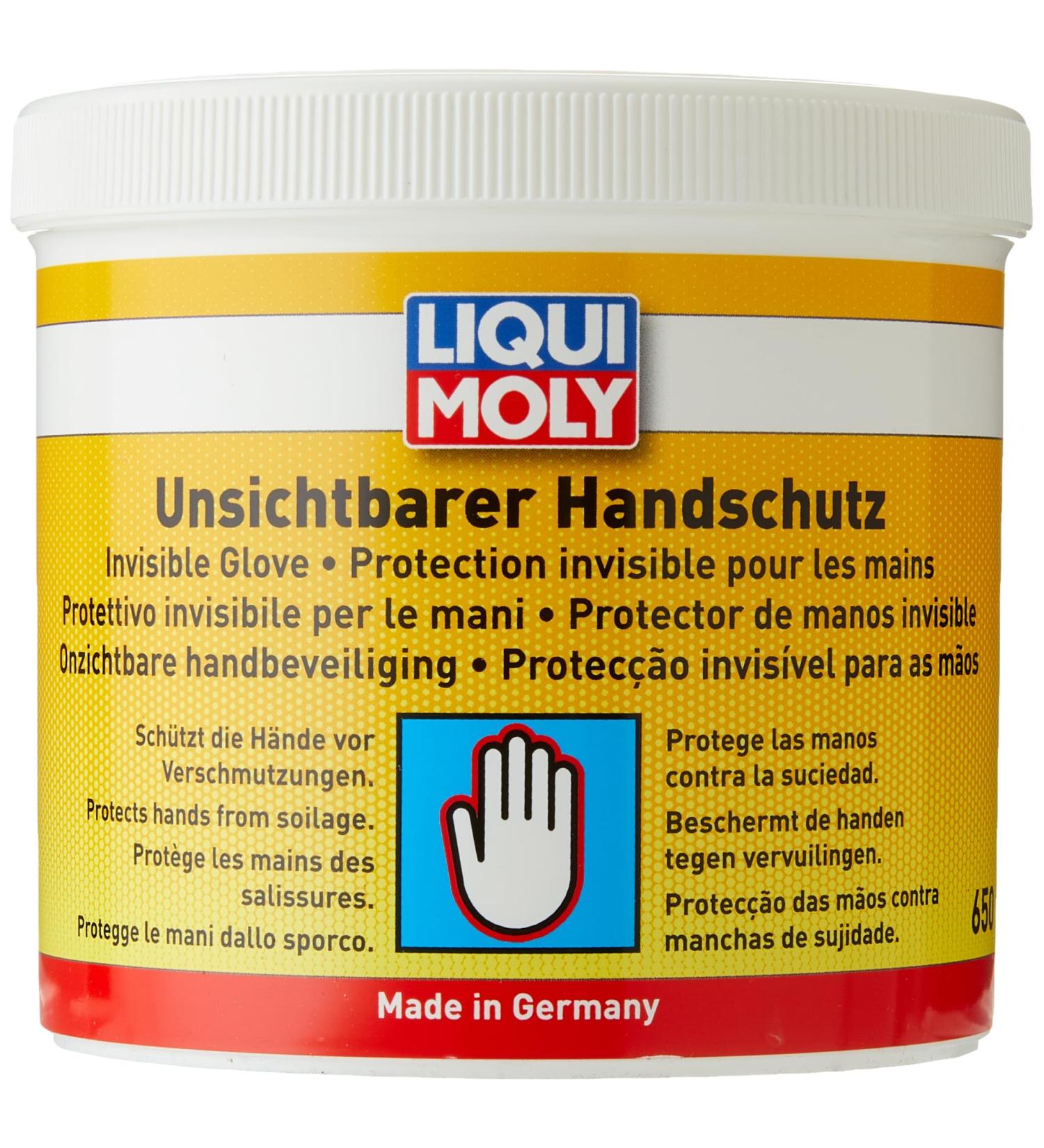 LIQUI MOLY Invisible Hand Protection 650ml | Colorless Skin Care | Item No. 3334 | Best International Shipping - Buy Online on GoSupps.com