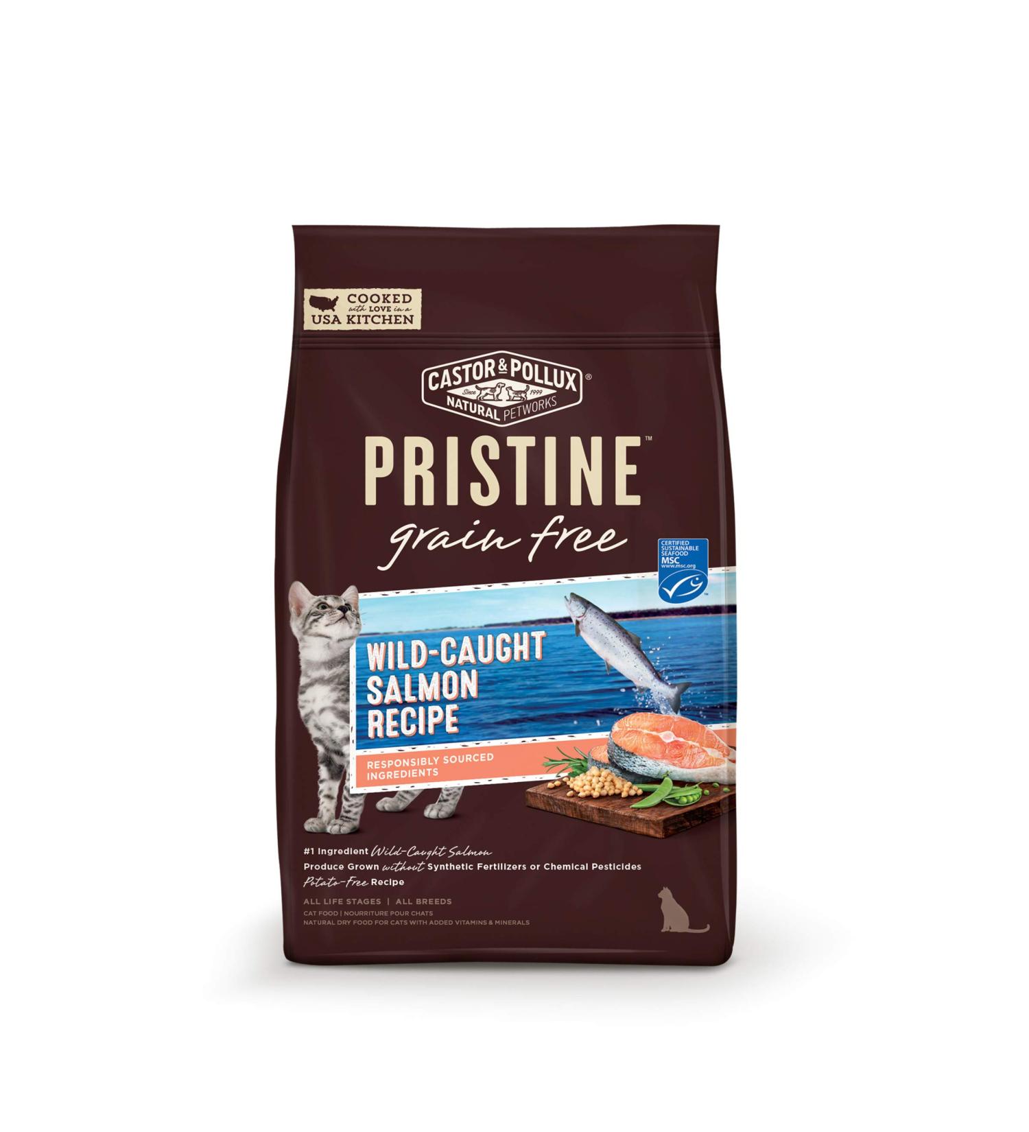 Castor & Pollux Pristine Grain-Free Wild-Caught Salmon Recipe - 3 lb Pack - Buy Online on GoSupps.com