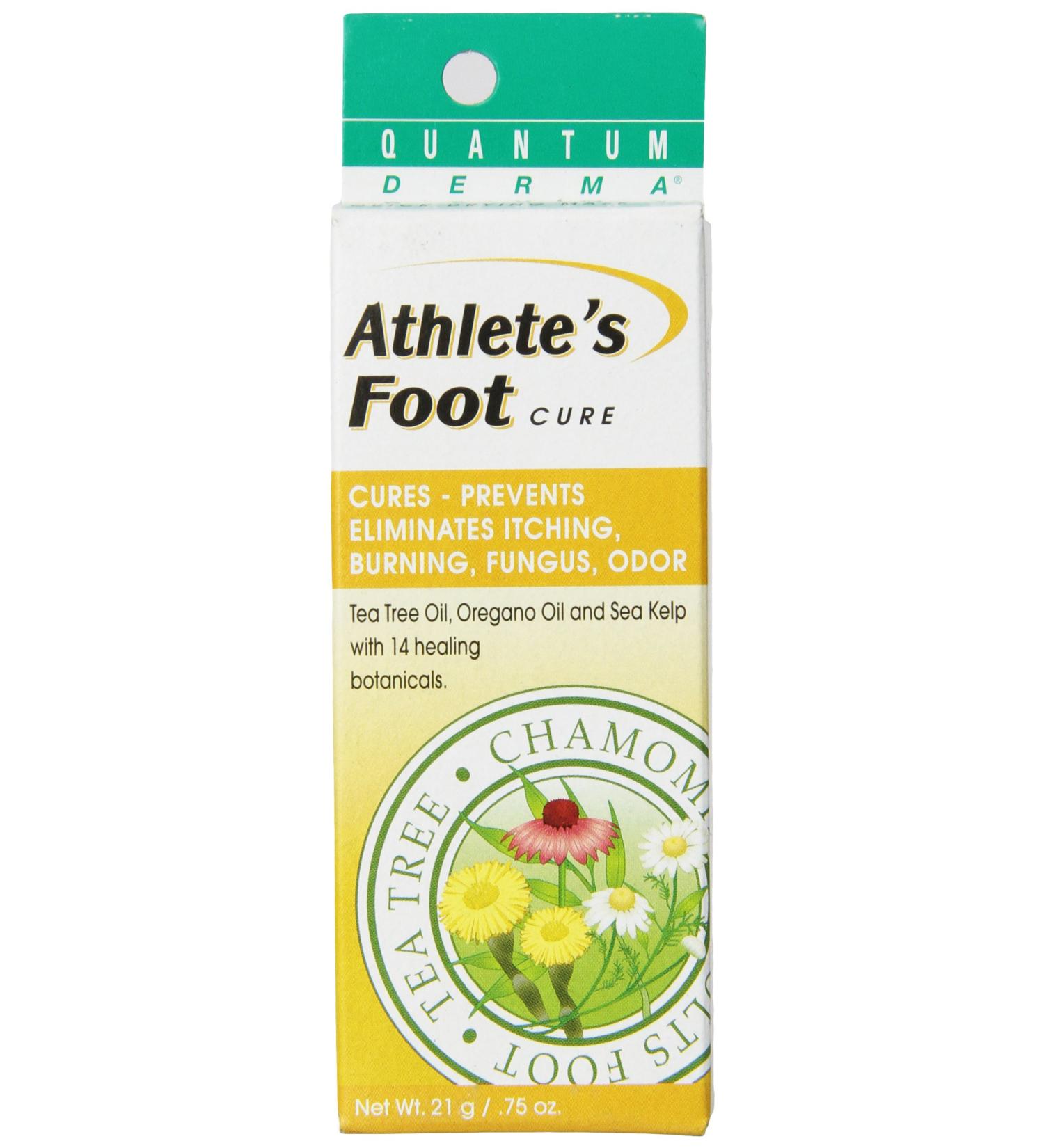 Quantum Derma Athlete's Foot Cure 21g - Fast-Acting Relief for Athletes Foot - Buy Online on GoSupps.com