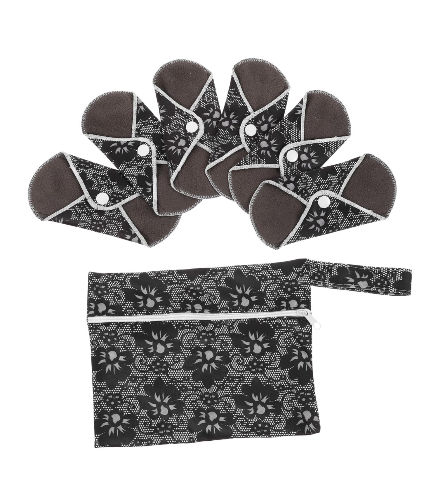 Minkissy 24-Piece Leak-Proof Ankle Towel Set | Reusable Menstrual Pads & Waterproof Inserts for Women - Buy Online on GoSupps.com