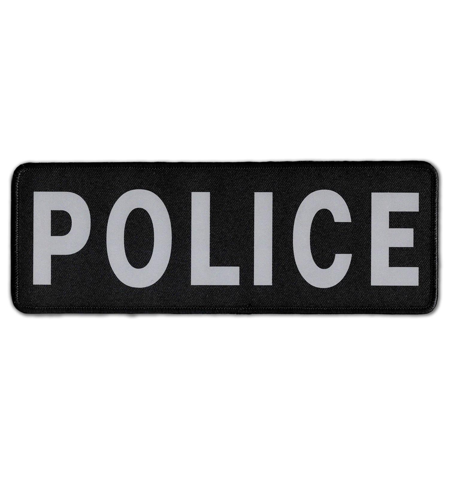 Highly Reflective Police Patch | Night Vision & Infrared Capable | Weather Resistant Tactical IR Vest Patches | Medium (8.5 x 3) POLICE - Buy Online on GoSupps.com