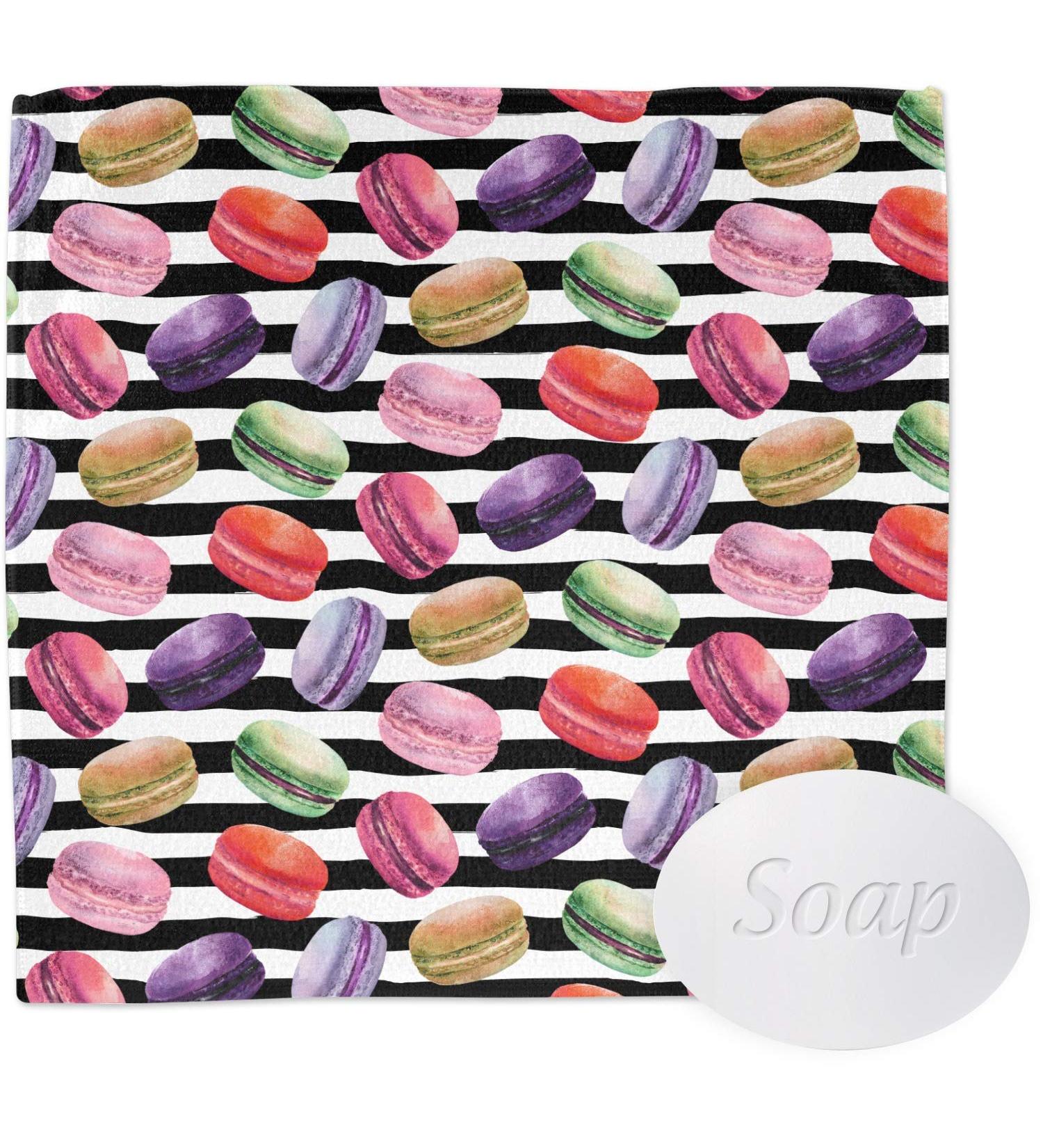 YouCustomizeIt Macarons Washcloth Square (12" x 12")