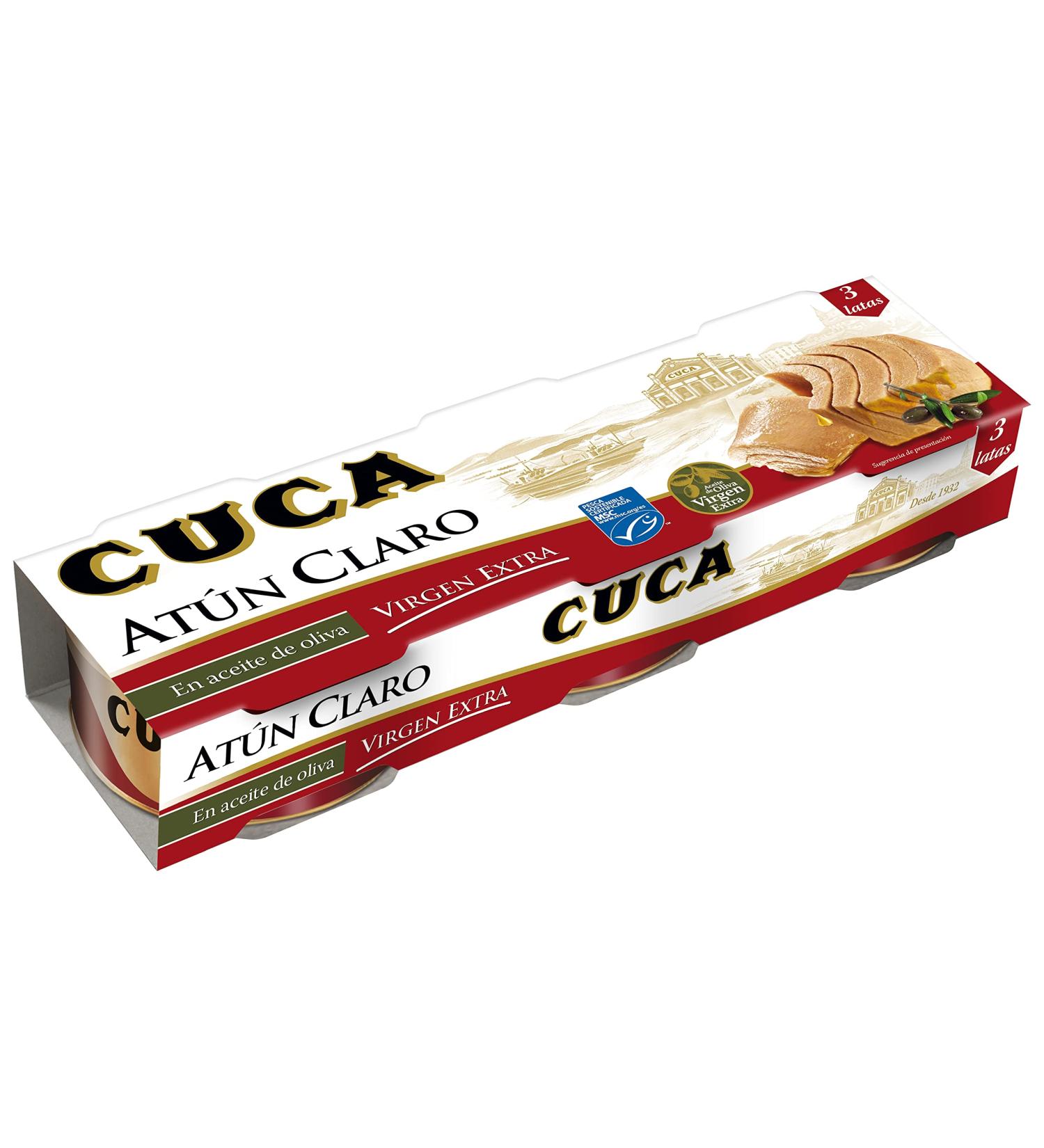 CUCA Metal X3 65G Fish Olive Oil - Buy Online on GoSupps.com