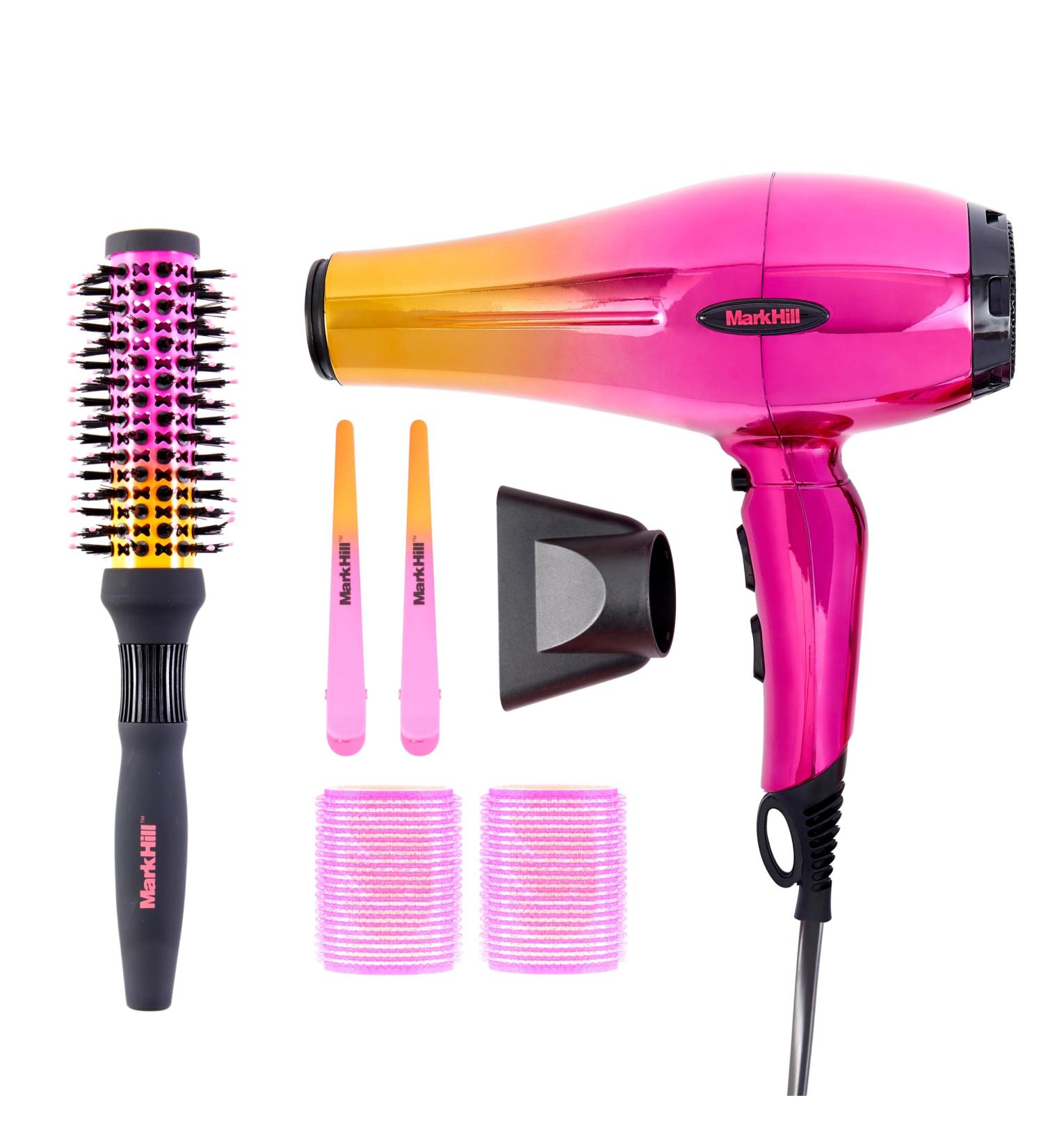 Mark Hill Style Addict Perfect Blow Dry Kit - Pink & Orange - Buy Online on GoSupps.com