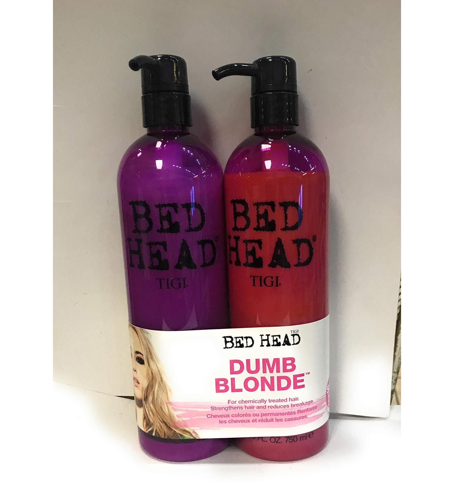 BED HEAD by TIGI Bed Head Tigi Dumb Blonde Shampoo & Conditioner Duo 25.36 oz Each Newest Packaging by Bed Head