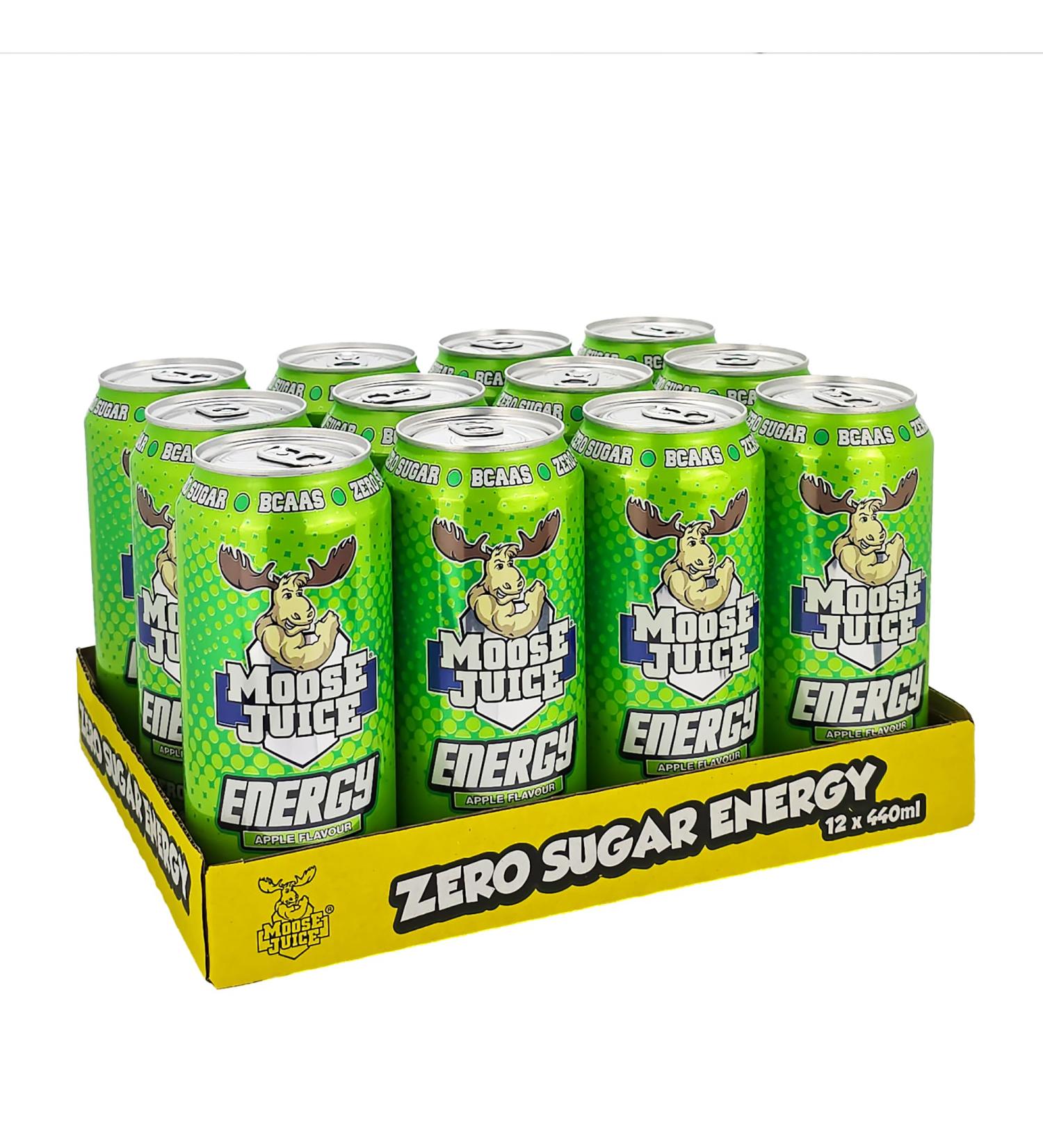  Muscle Moose Muscle Moose Juice Extreme Energy MJApple Green Apple 12-Pack of 500ml Green Oil Paint Bottles - Buy Online on GoSupps.com