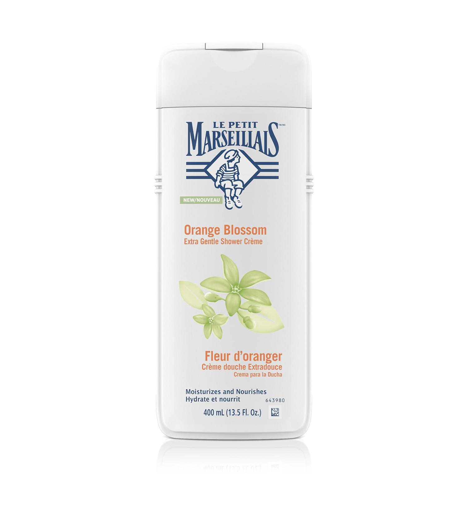 Le Petit Marseillais Orange Blossom Shower Creme 400 ml - Gentle and Nourishing Formula - Buy Online on GoSupps.com