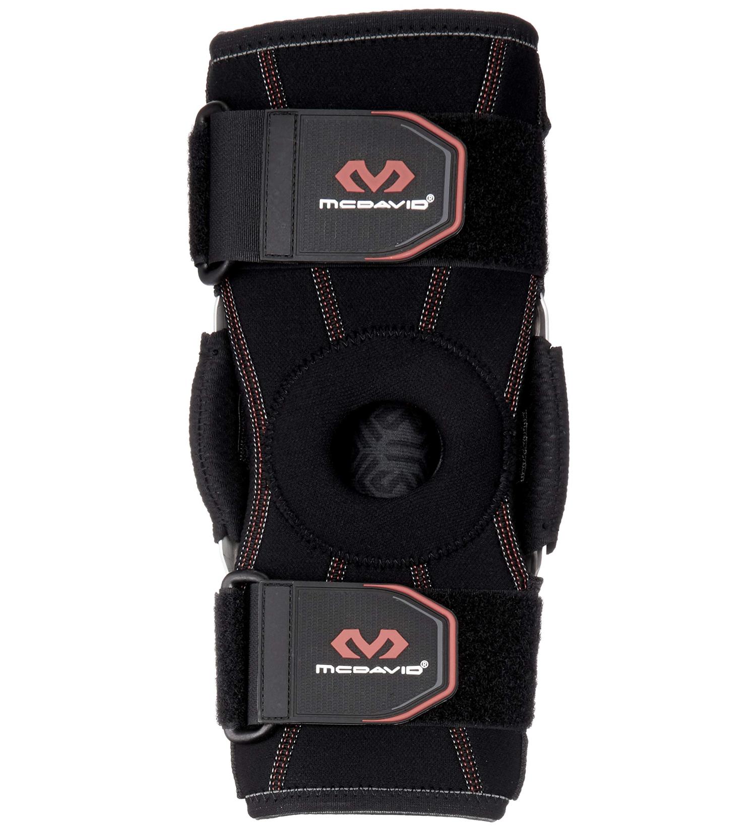 McDavid 422 Dual Disk Hinged Knee Brace - Small Black | Best Support for Knee Pain Relief - International Shipping Available - Buy Online on GoSupps.com