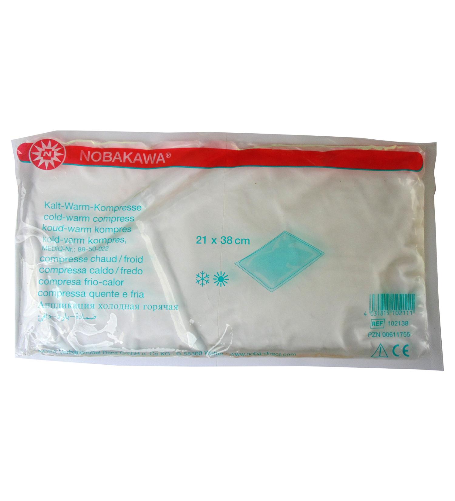 Nobakawa Cold/Warm Compress Cooling Warming 21x38cm extra large