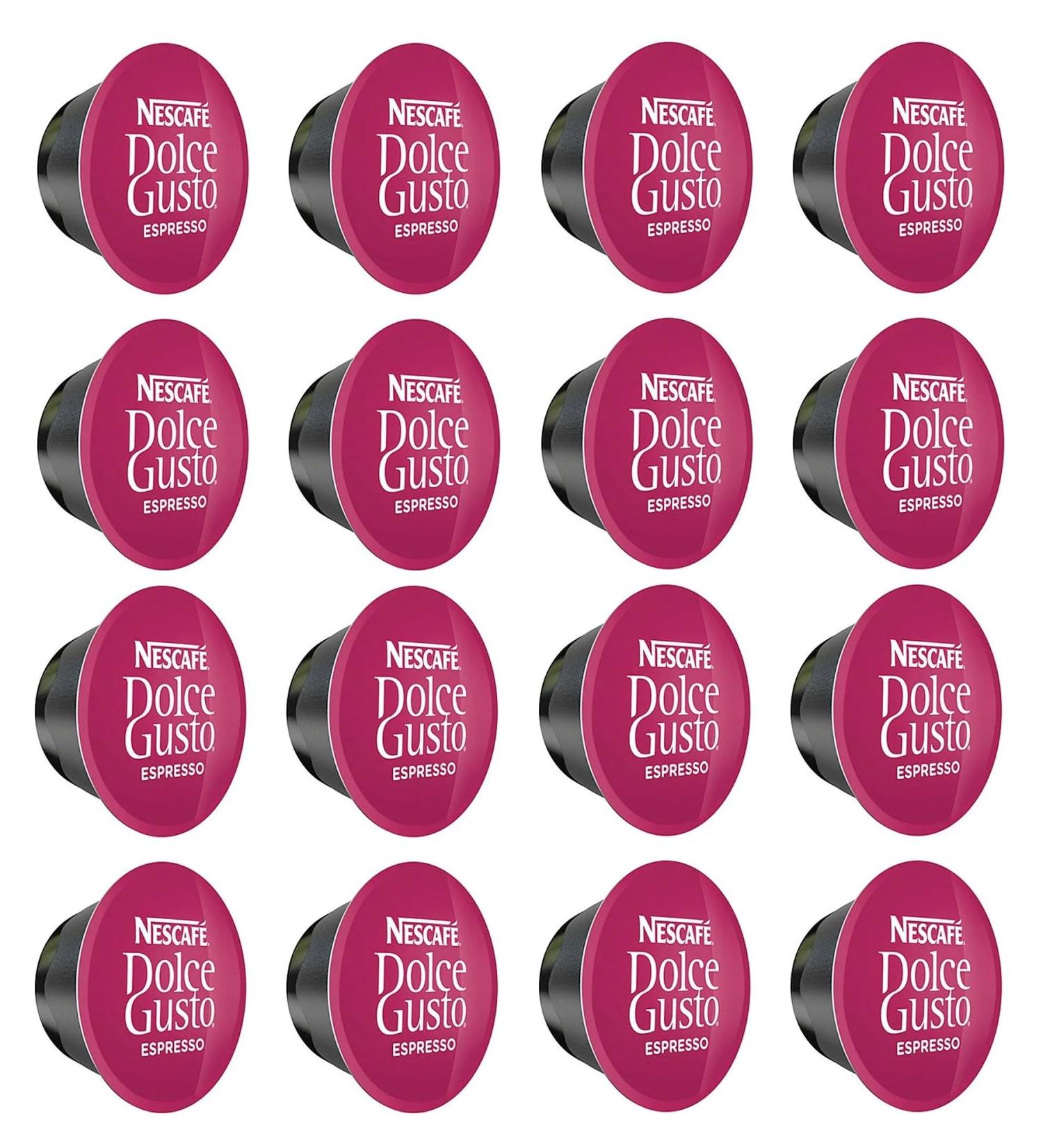 Dolce Gusto Compatible Espresso Coffee Pods 60 Capsules 60 Drinks Sold Loose - Buy Online on GoSupps.com