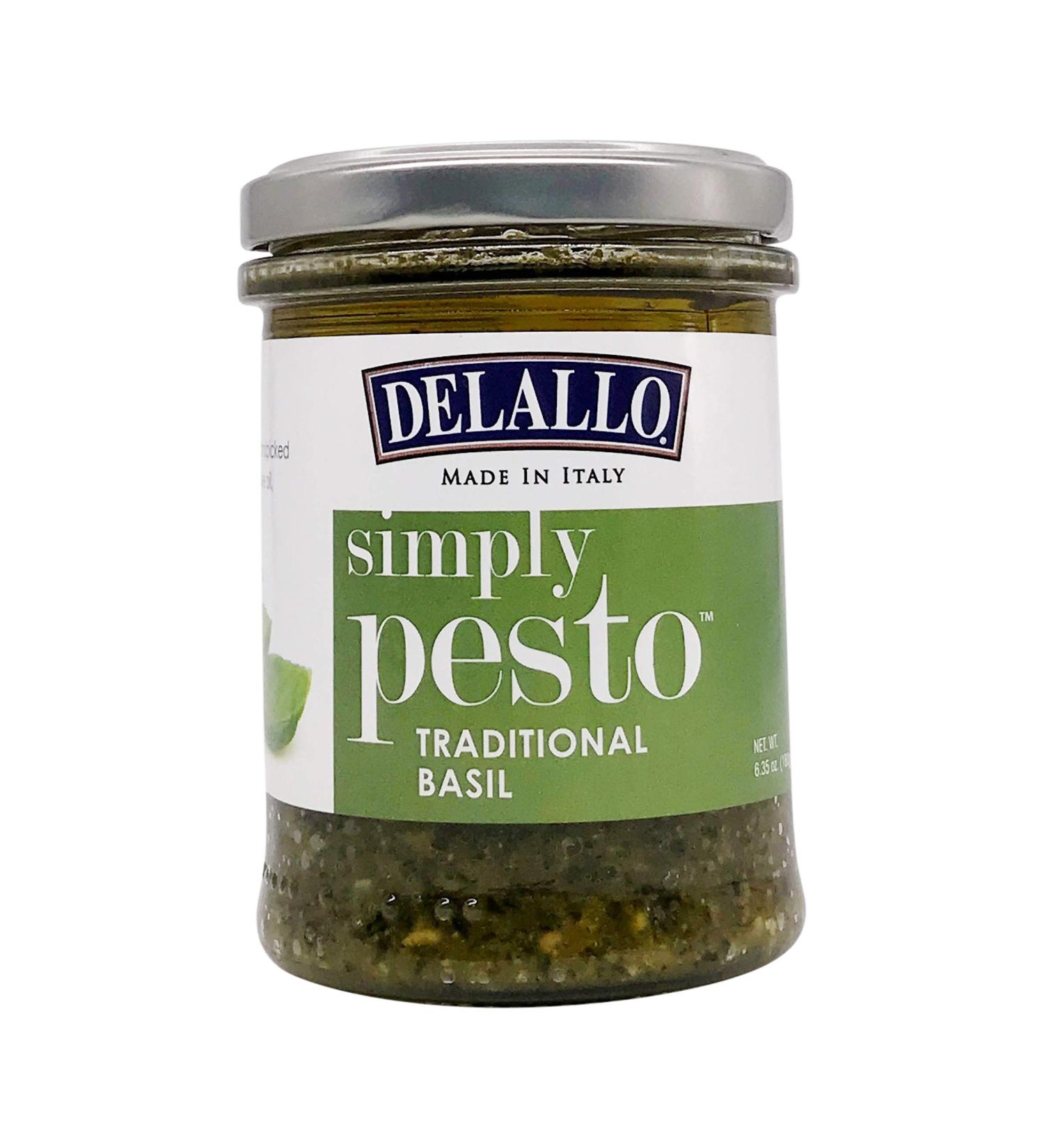 Delallo Pesto Olive Oil 6 Oz: Premium Italian Pesto Infused Oil - Buy Online on GoSupps.com