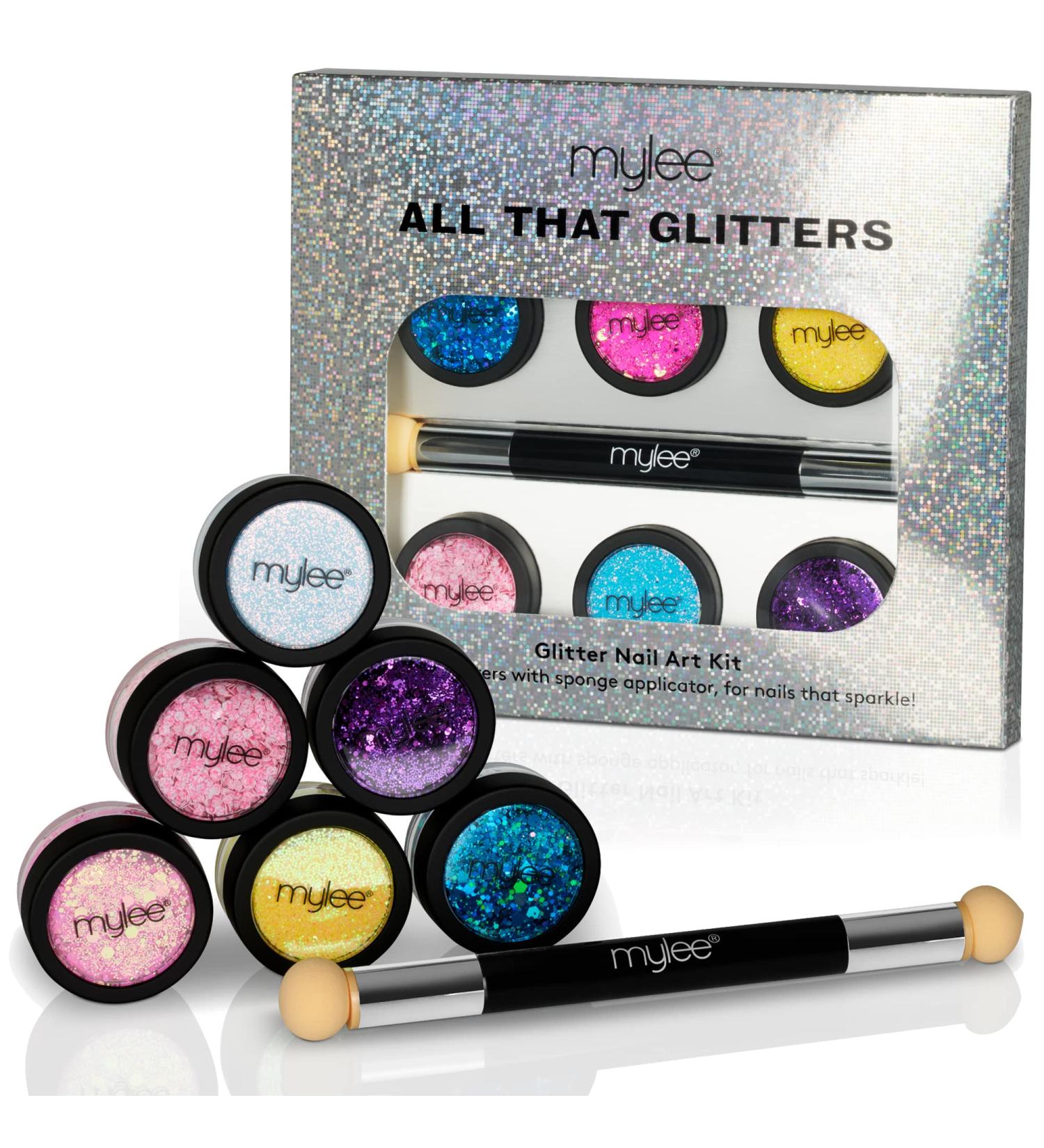 MYGEL by Mylee All That Glitters Glitter Kit - Club Tropicana - Nail Art Decoration Set - Buy Online on GoSupps.com