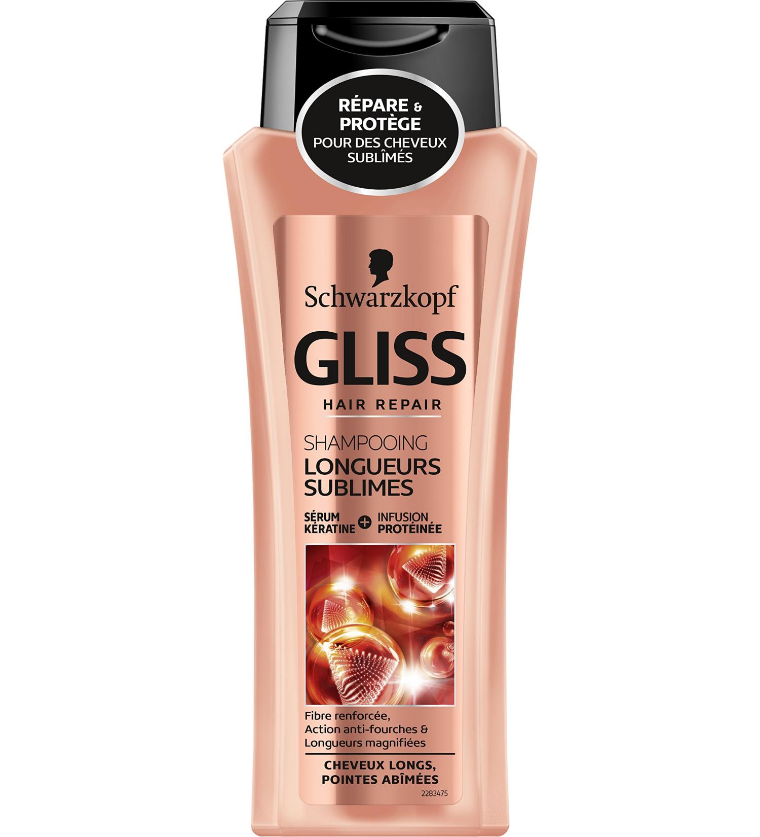 Gliss - Shampoo - Sublime Lengths - 250 ml - Pack of 2 - Buy Online on GoSupps.com