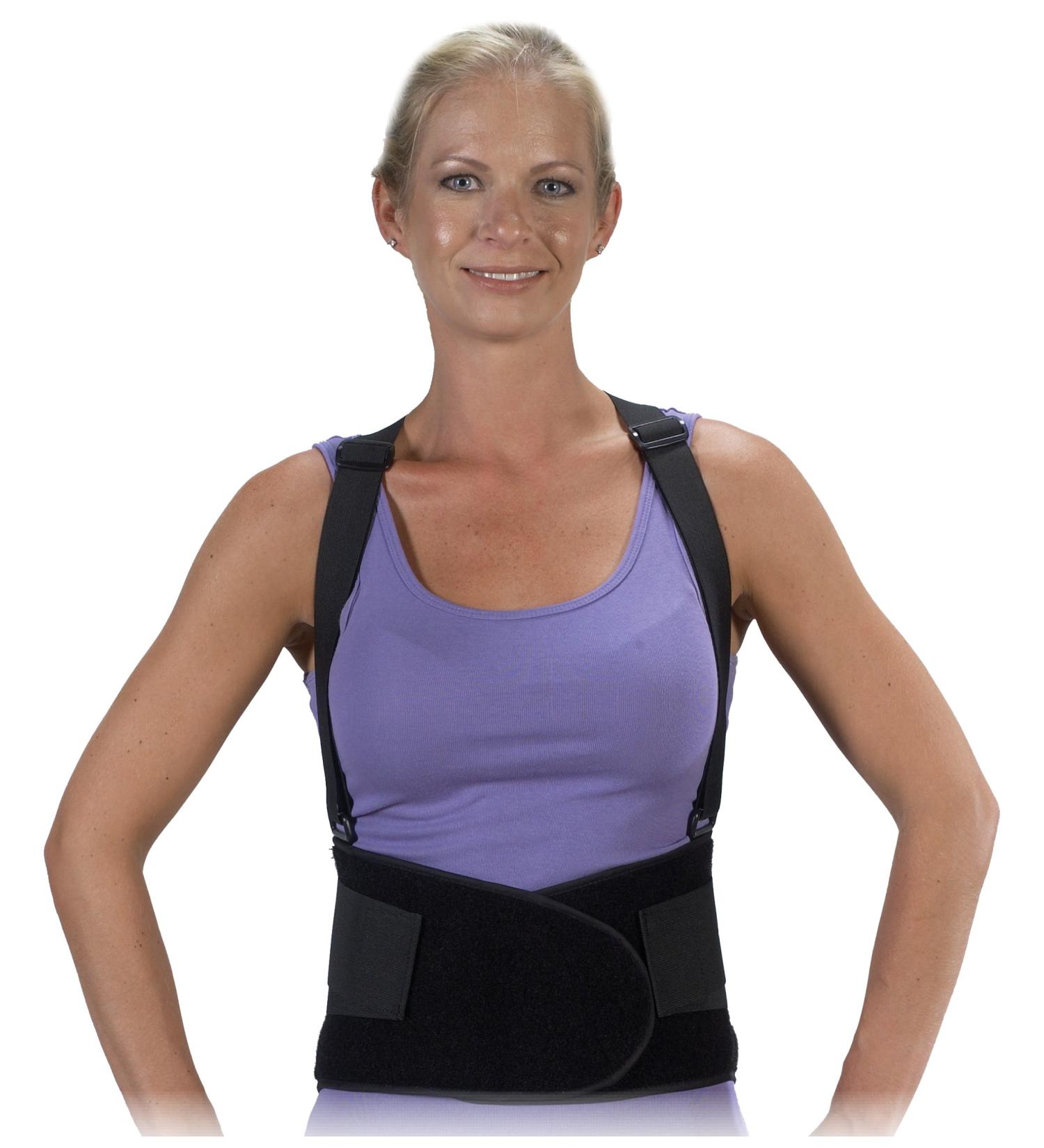 8 Inch Econo-Rite Industrial Support Black Small