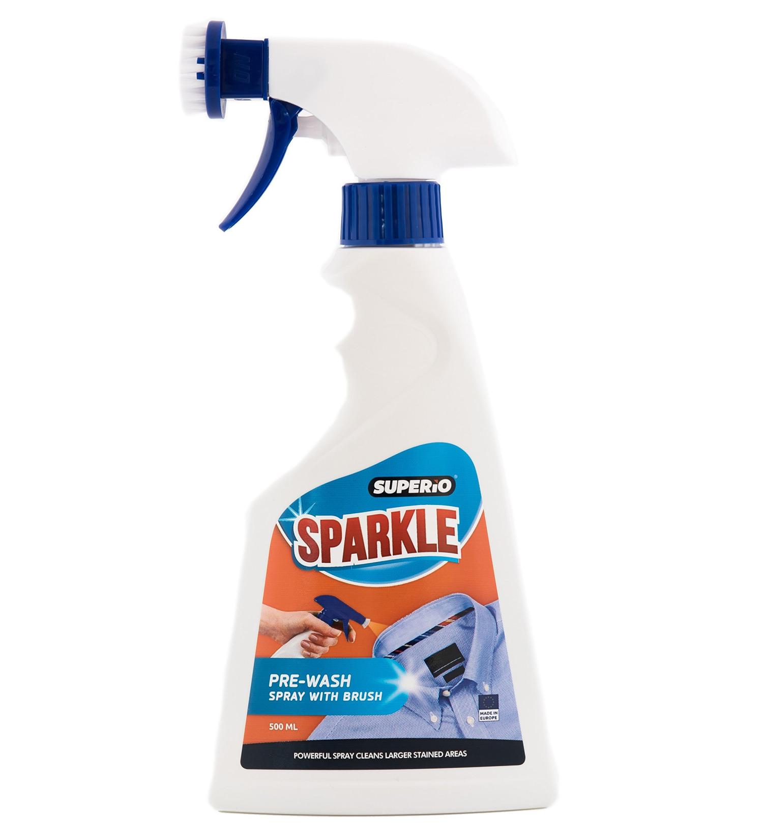 Pre-Wash Spray with Brush