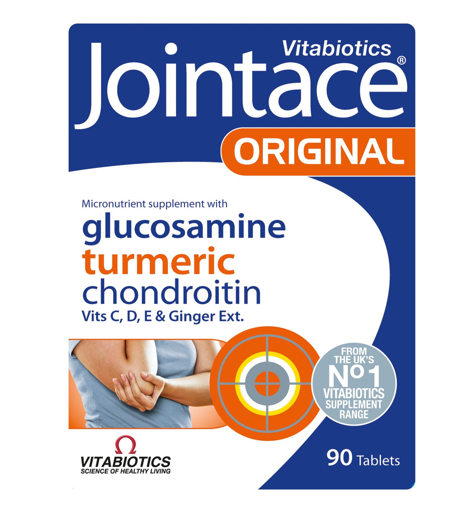 Vitabiotics Jointace Original 90 Count - Support Joint Health - Pack of 1 - Buy Online on GoSupps.com