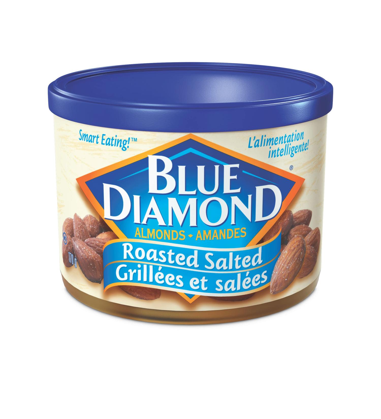 Blue Diamond Roasted Salted Almonds 170 Grams