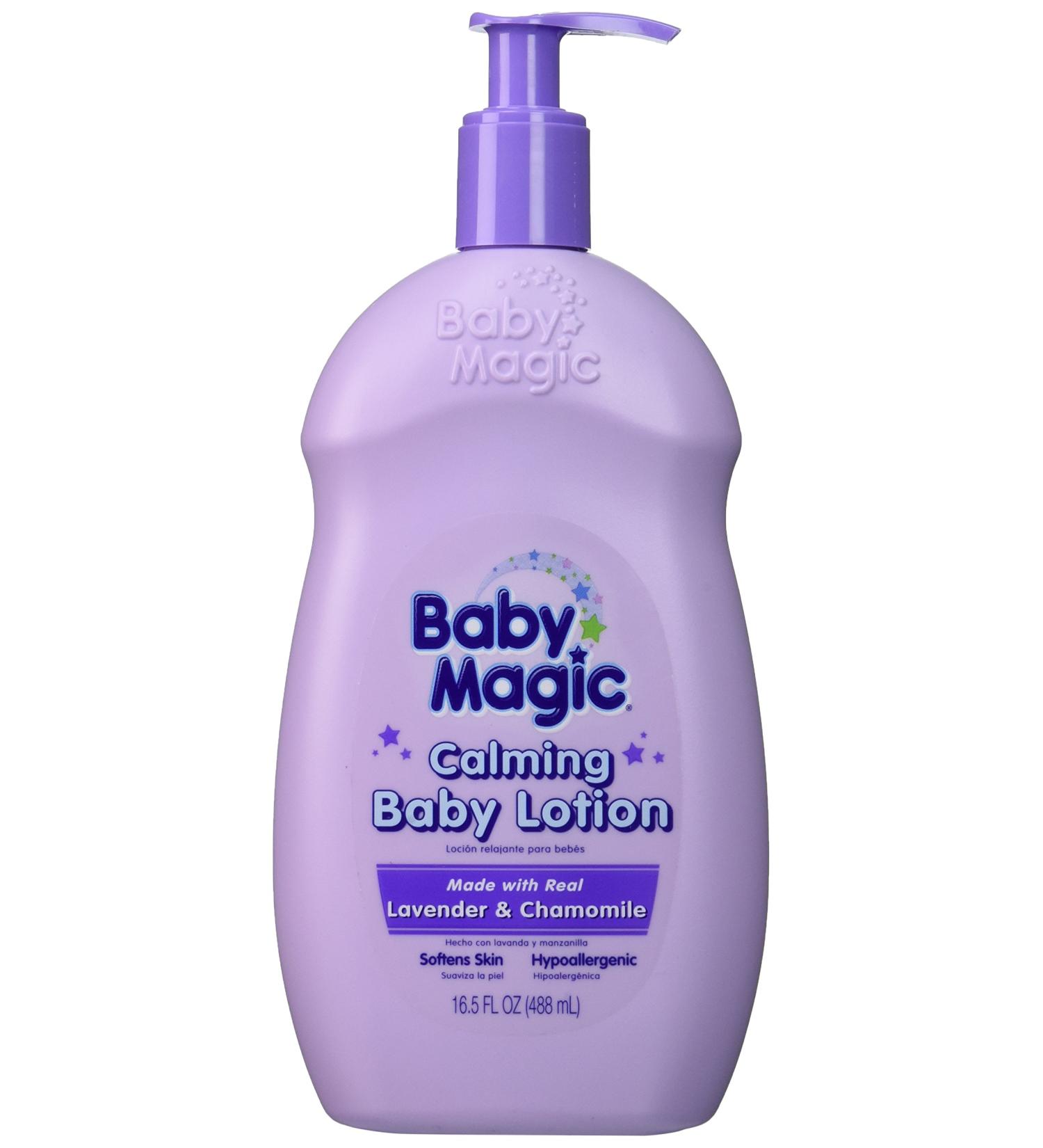Baby Magic Calming Baby Lotion with Lavender & Chamomile 16.5 OZ - Soothing and Gentle Formula - Buy Online on GoSupps.com