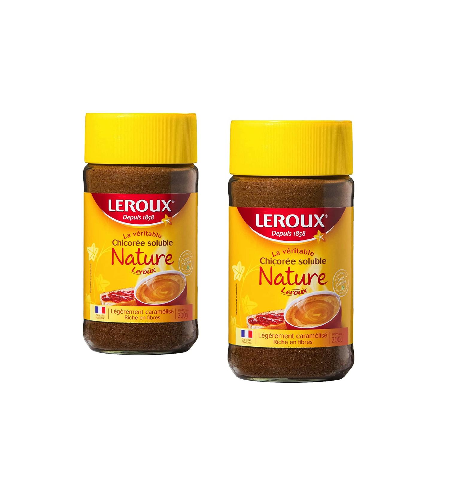 Leroux Regular Instant Chicory 200 g 2-Pack 7 Ounce (Pack of 1) Two Pack