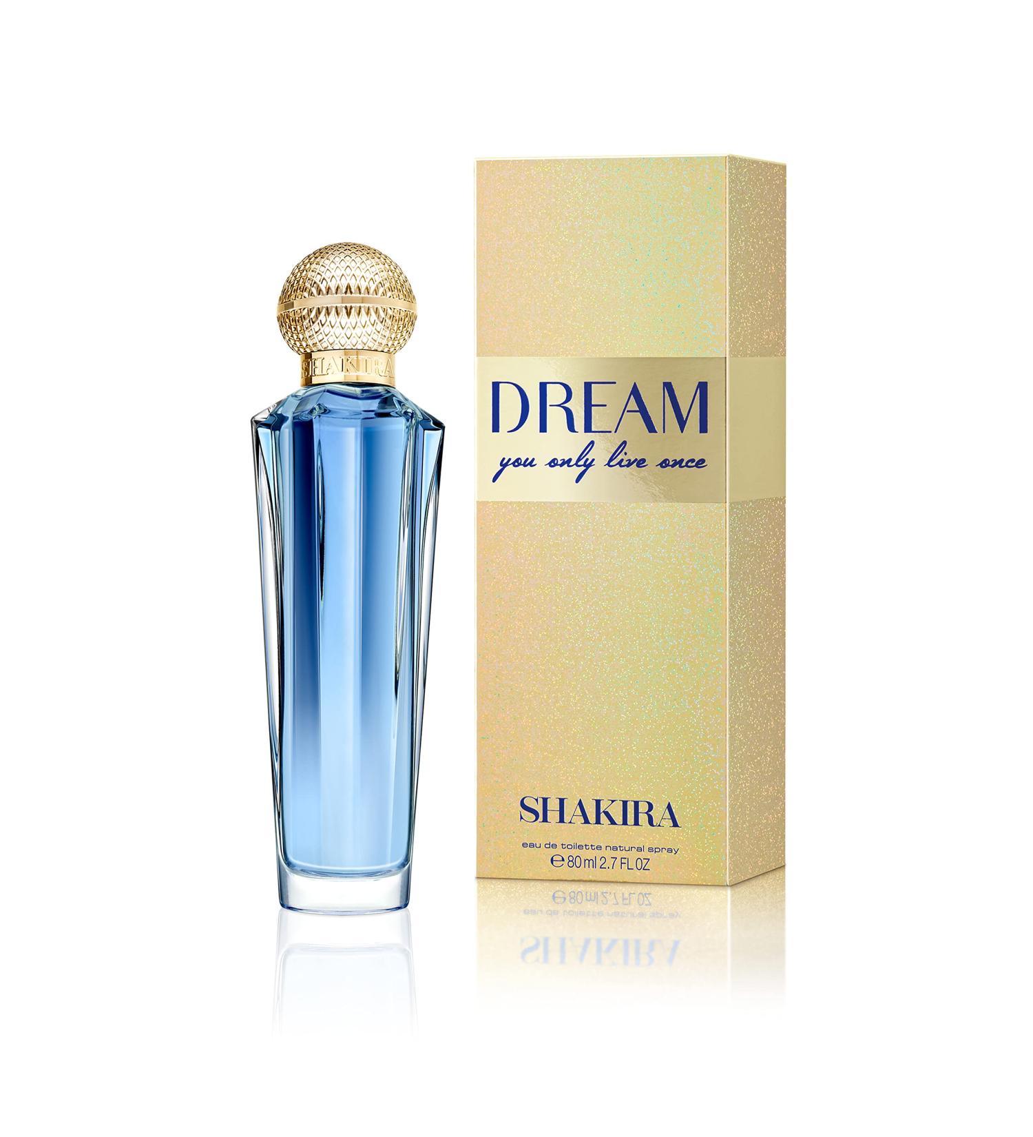 Shakira Perfume - Dream for Women - Long Lasting - Fresh and Feminine Perfume - Vanilla Citrus and Floral Notes - Ideal for Day Wear - 2.7 Fl. Oz - Buy Online on GoSupps.com