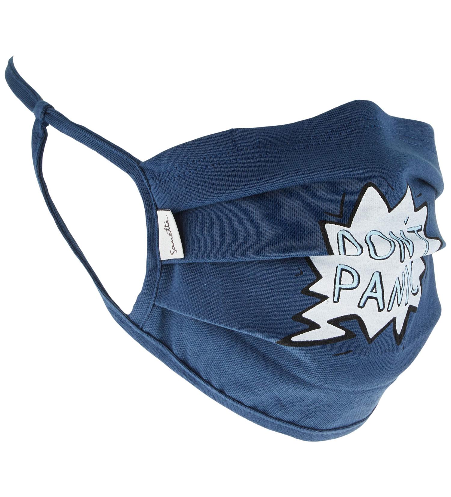 Sanetta Unisex Adult Fashion Mask Scarf - Pack of 2 Stylish Panic Denim | International Shipping Available - Buy Online on GoSupps.com