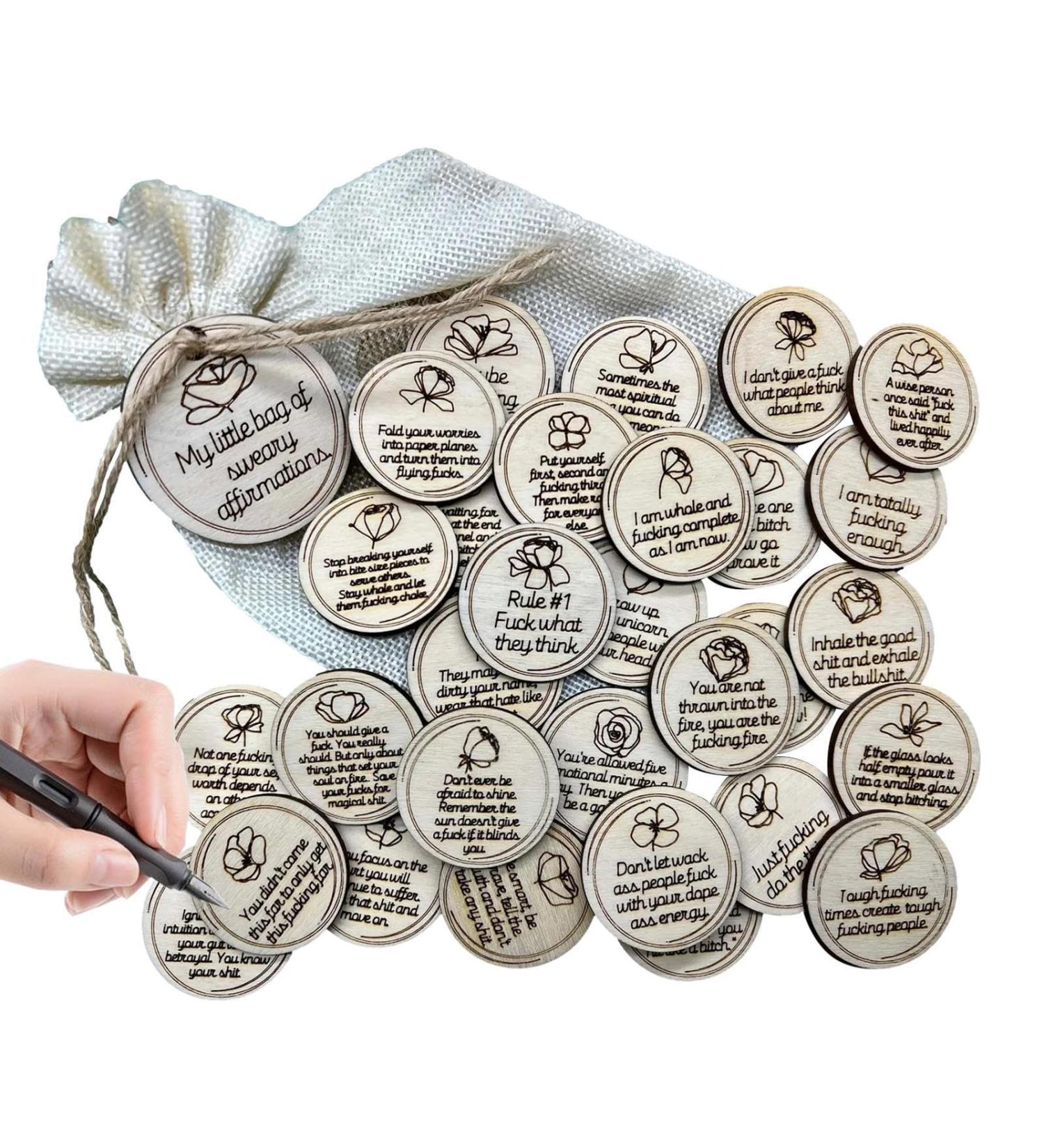 Decorhome Positive Affirmation Cards | Encouragement Confirmation Cards for Self-Motivation | Sustainable Positive Cards for Women & Men - Buy Online on GoSupps.com