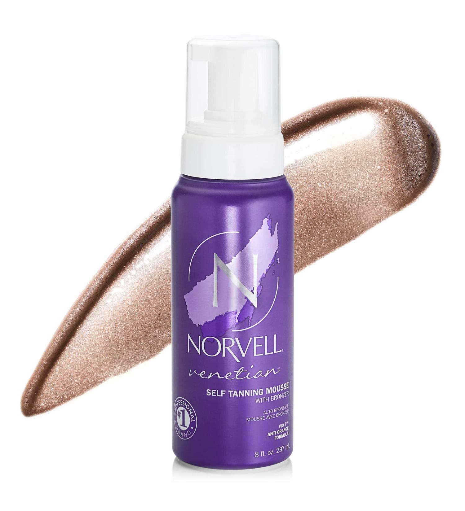 Norvell Venetian Sunless Self-Tanning Mousse with Bronzer - 8 fl.oz - Buy Online on GoSupps.com