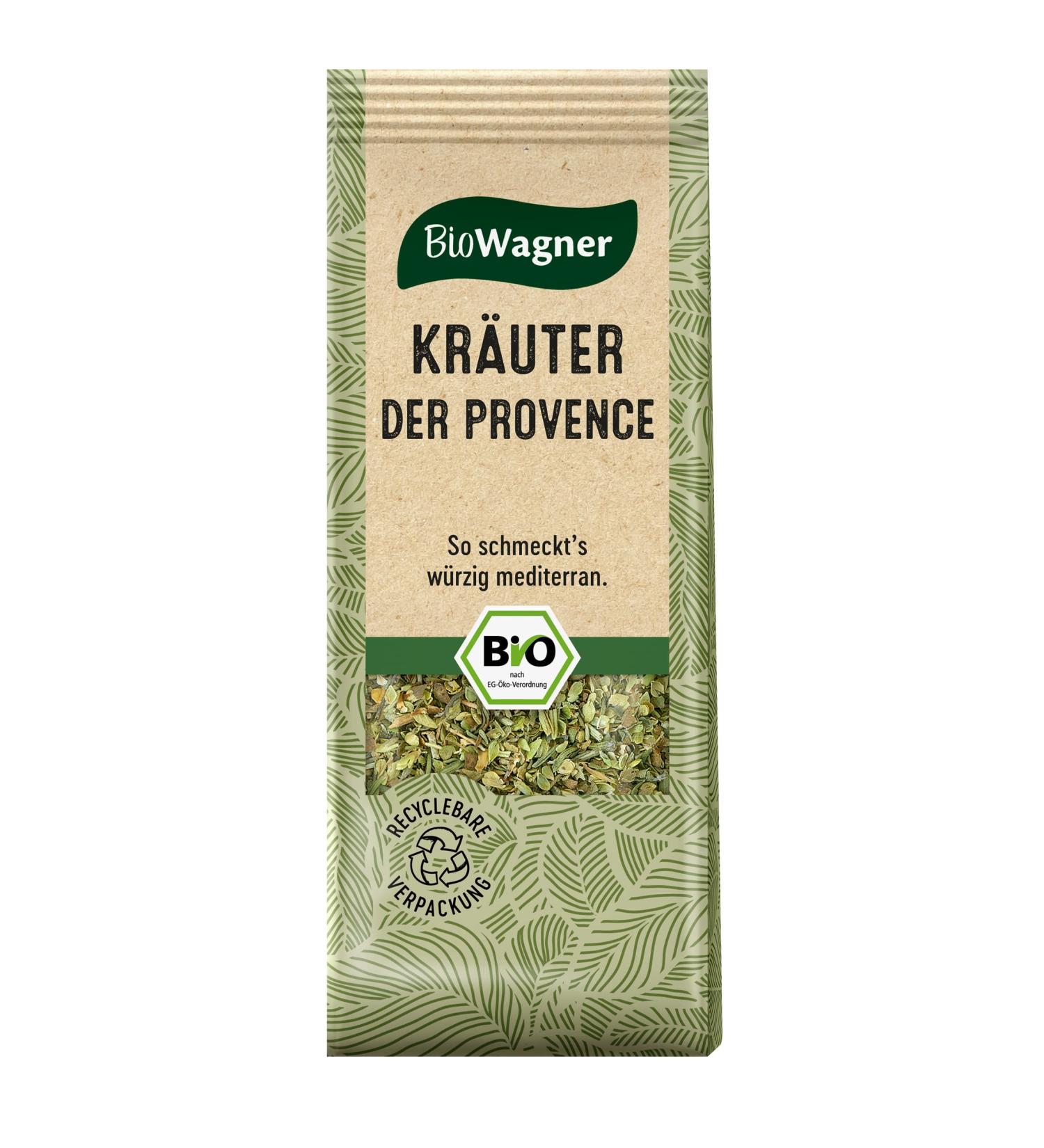 BioWagner - Organic herbs from Provence | refines French dishes | natural organic ingredients | recyclable packaging | 20 g
