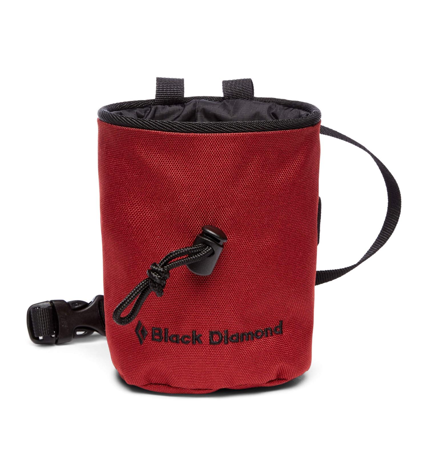 Black Diamond Mojo Chalk Bag Chalkbag Magnesia Bag Medium/Large Dark Crimson