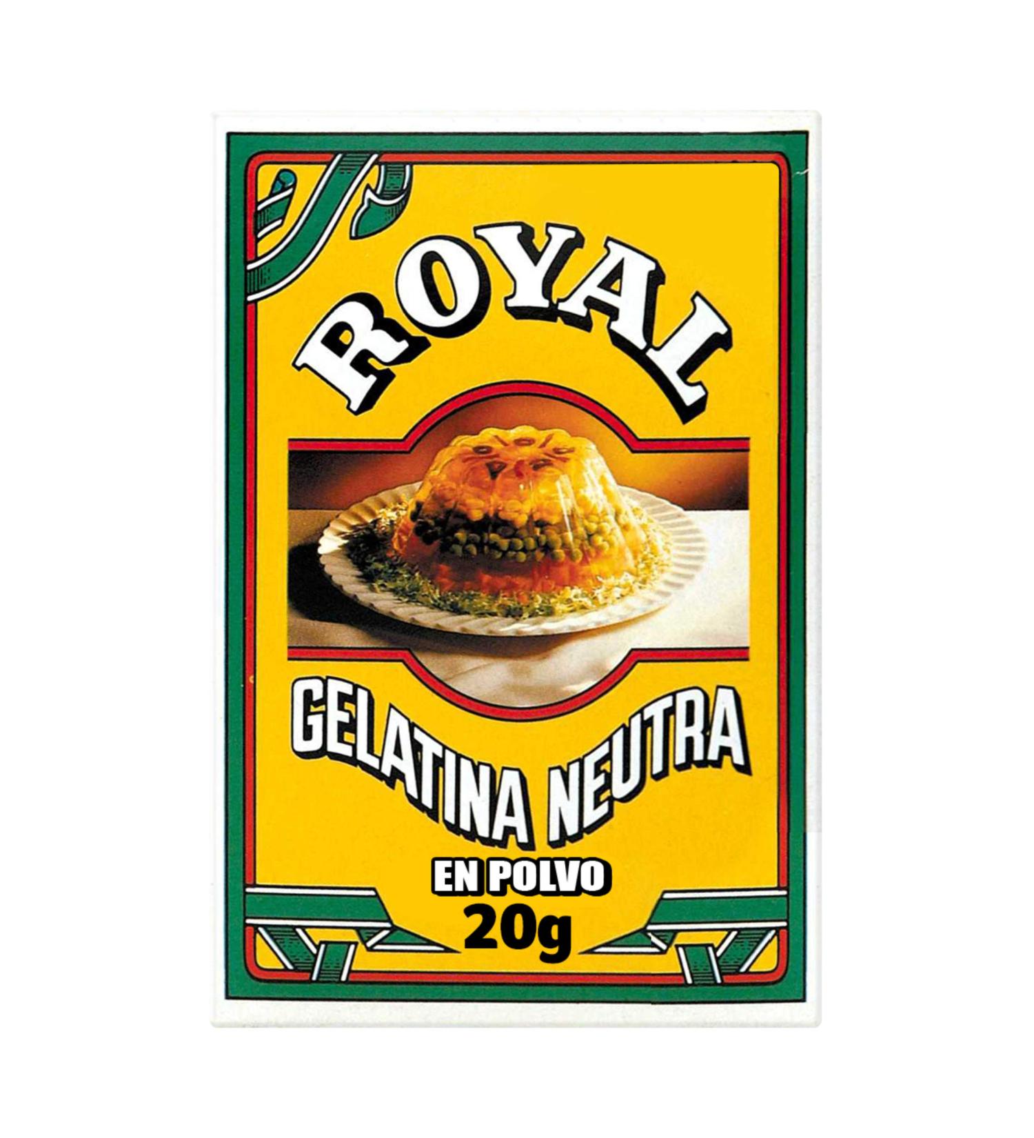 Royal Neutral Gelatine Jelly 20g