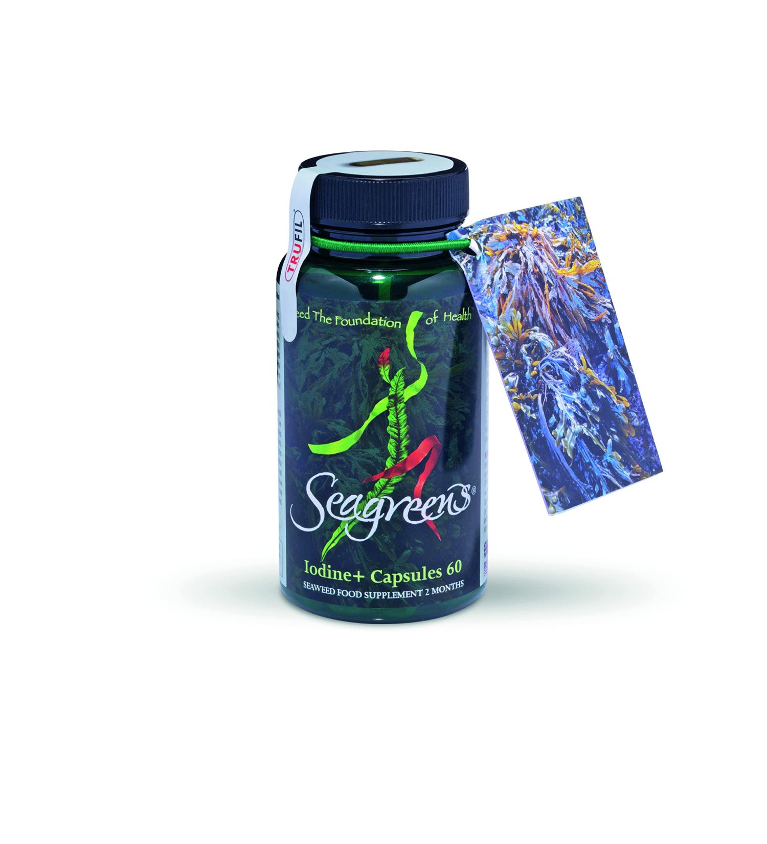 Seagreens Everyday Iodine+ - 60 Capsules for Daily Health Support - Buy Online on GoSupps.com