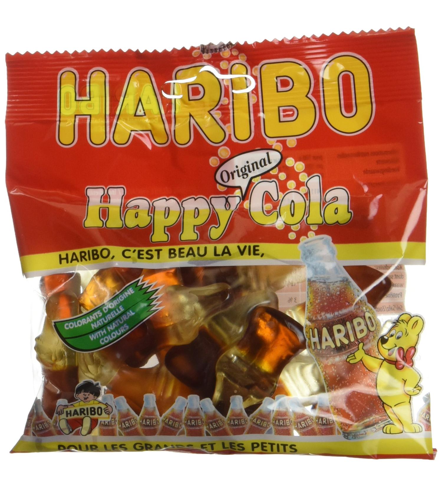 Haribo Happy Cola Sachet 120 g - Buy Online on GoSupps.com