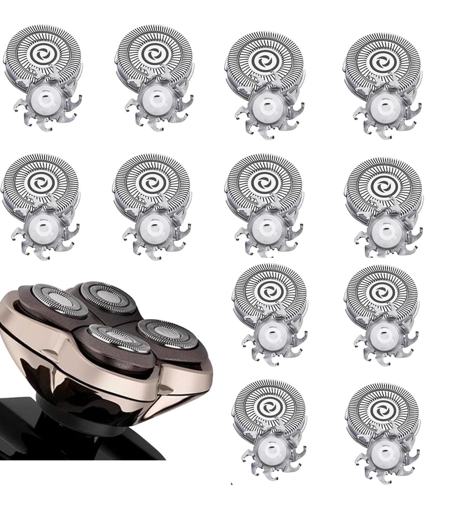 12pcs Shaver Replacement Heads for Pitbull Gold Pro & Platinum Pro Shavers - Buy Online on GoSupps.com