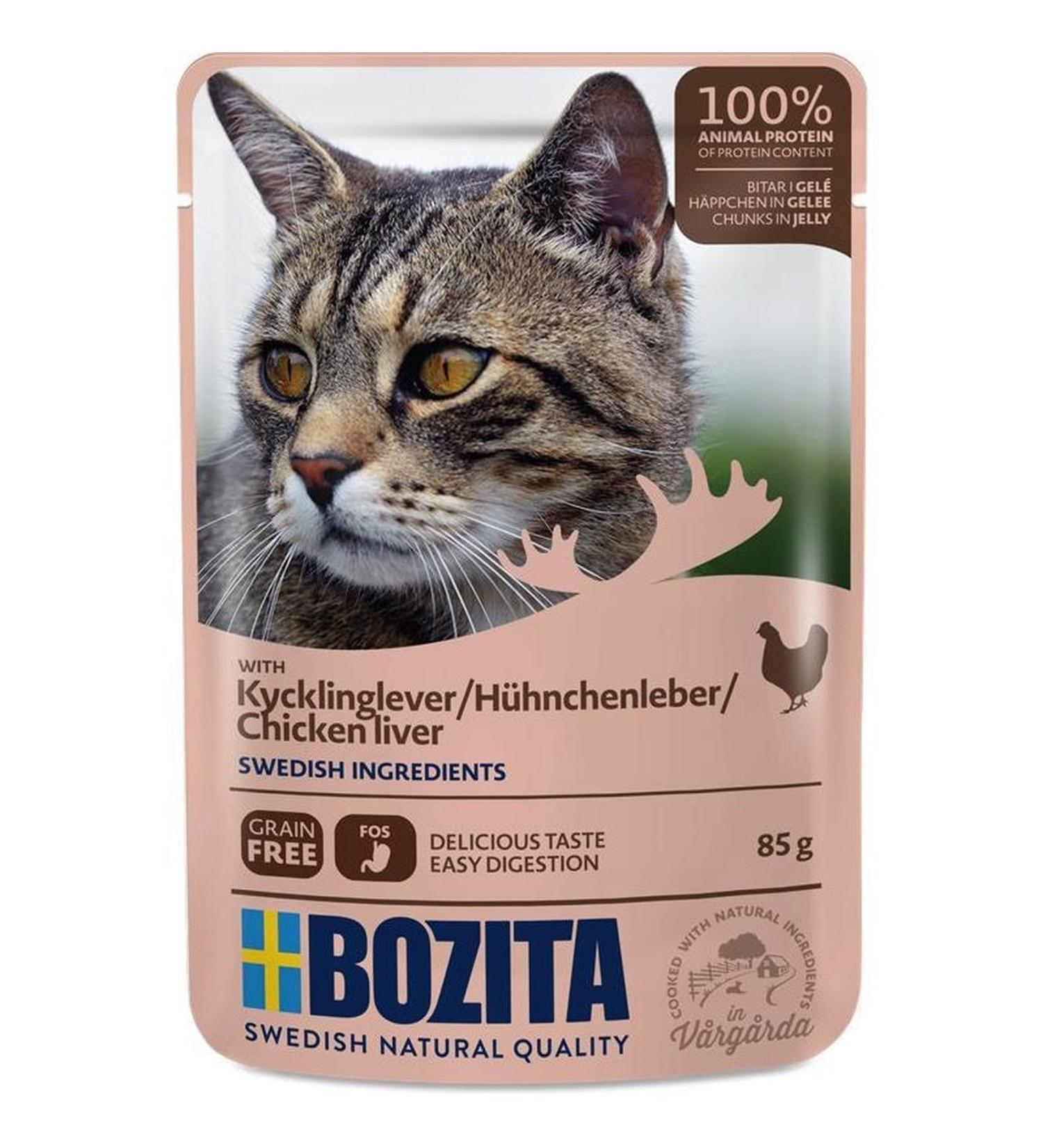 Bozita Canapes in jelly with chicken liver - 12 x 85 g