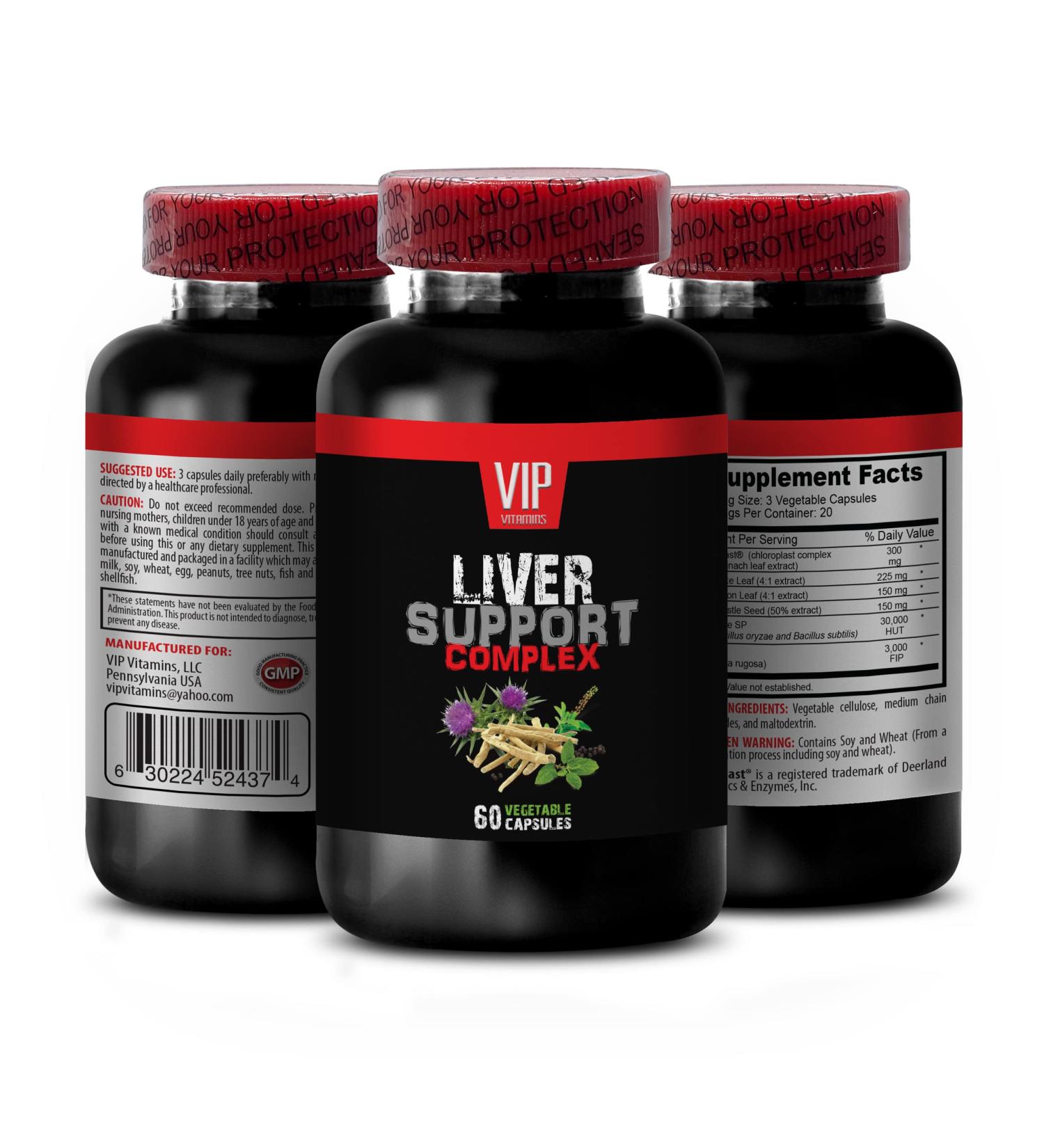 LIVER SUPPORT SUPPLEMENT - Dandelion Leaf Protease SP Milk Thistle Seed Candida rugosa liver cleanse liver support capsules Liver cleanse and repair liver support supplement 1Bot - Buy Online on GoSupps.com