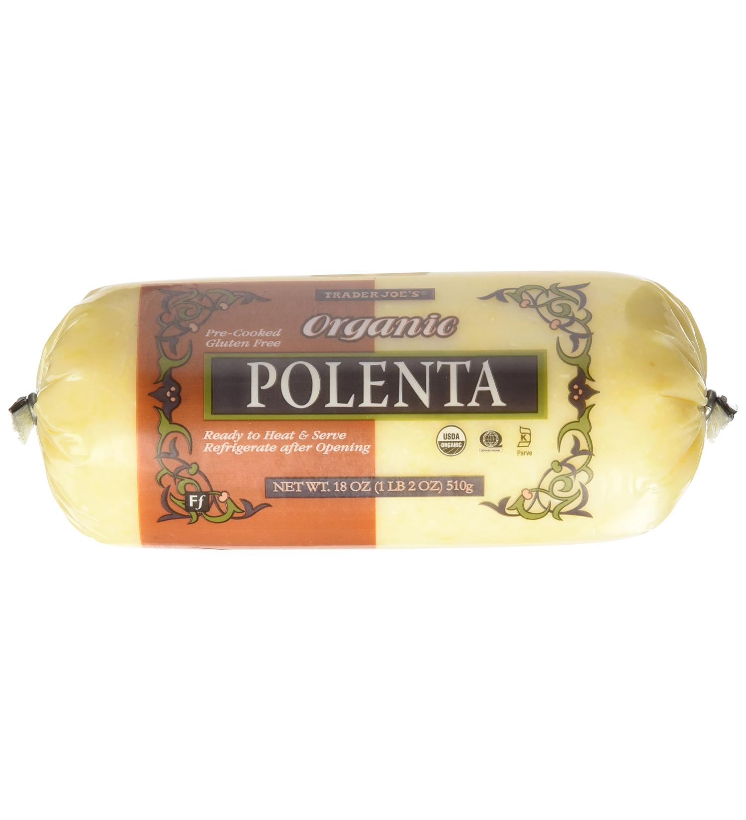 Trader Joe's Organic Polenta 18 Oz. (Pack of 3) - Premium Organic Cornmeal for Delicious Recipes - Buy Online on GoSupps.com
