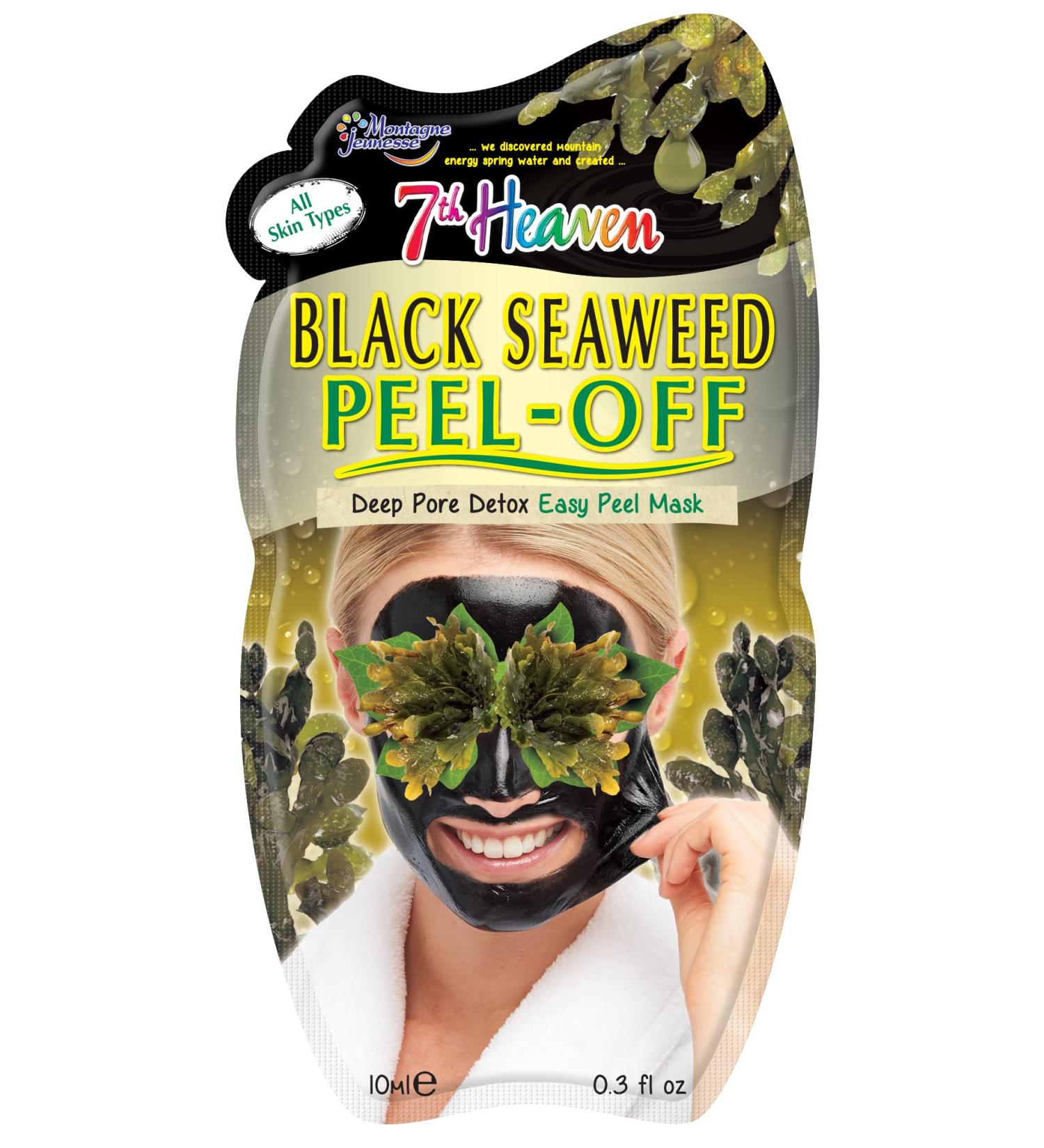 7th Heaven Black Seaweed Easy Peel-Off Face Mask - Buy Online on GoSupps.com