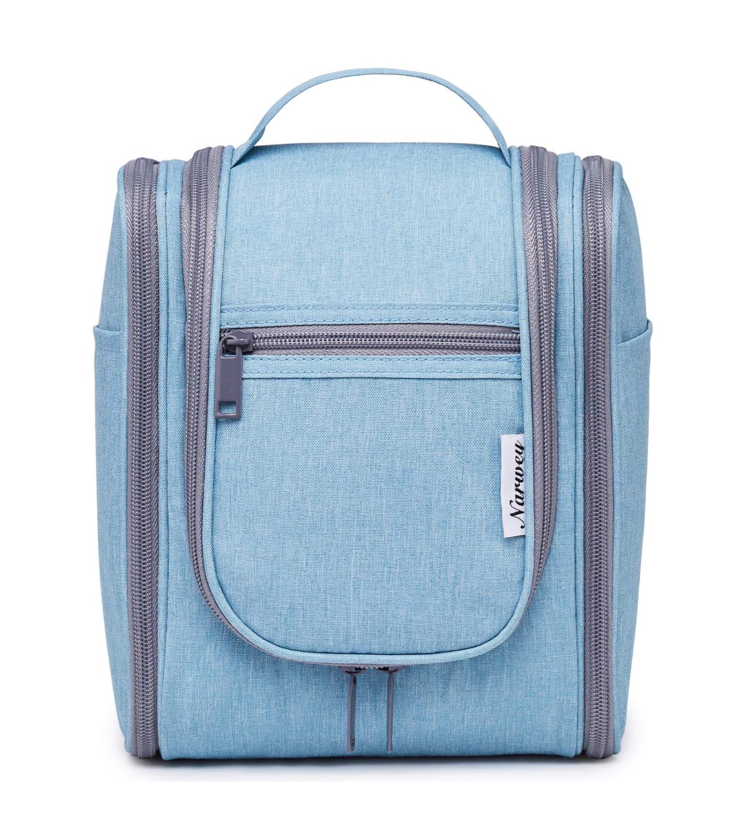 Women's Sky Blue Travel Hanging Toiletry Organizer (Medium) - Buy Online on GoSupps.com