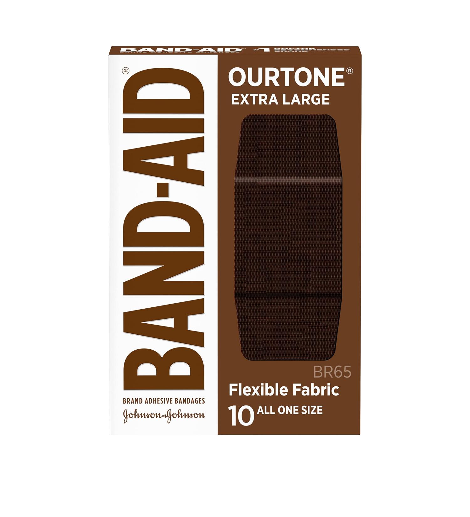 Band-Aid Brand Ourtone Adhesive Bandages BR65 - Extra Large, 10 ct - Buy Online on GoSupps.com