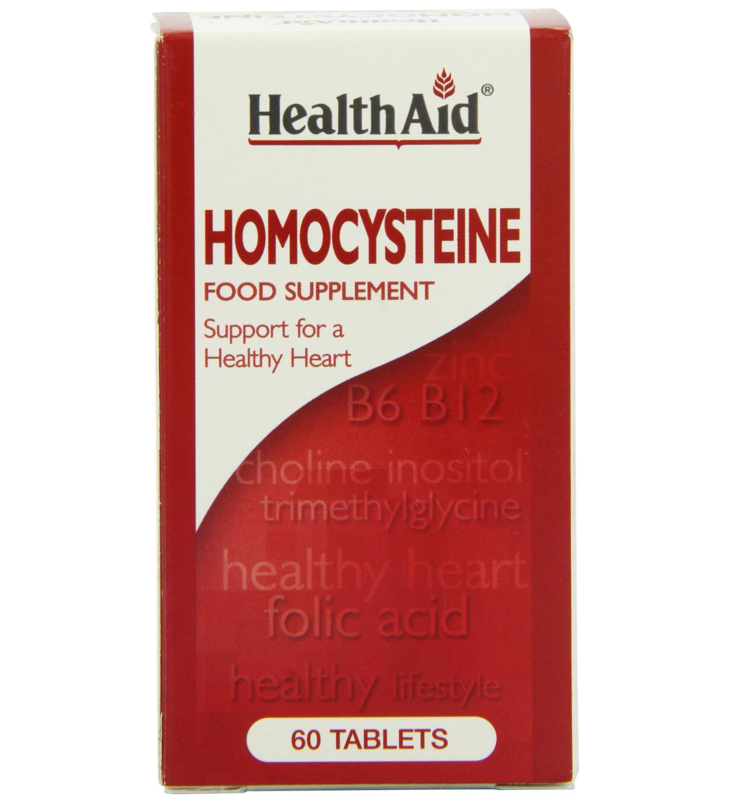 HealthAid Homocysteine - 60 Tablets