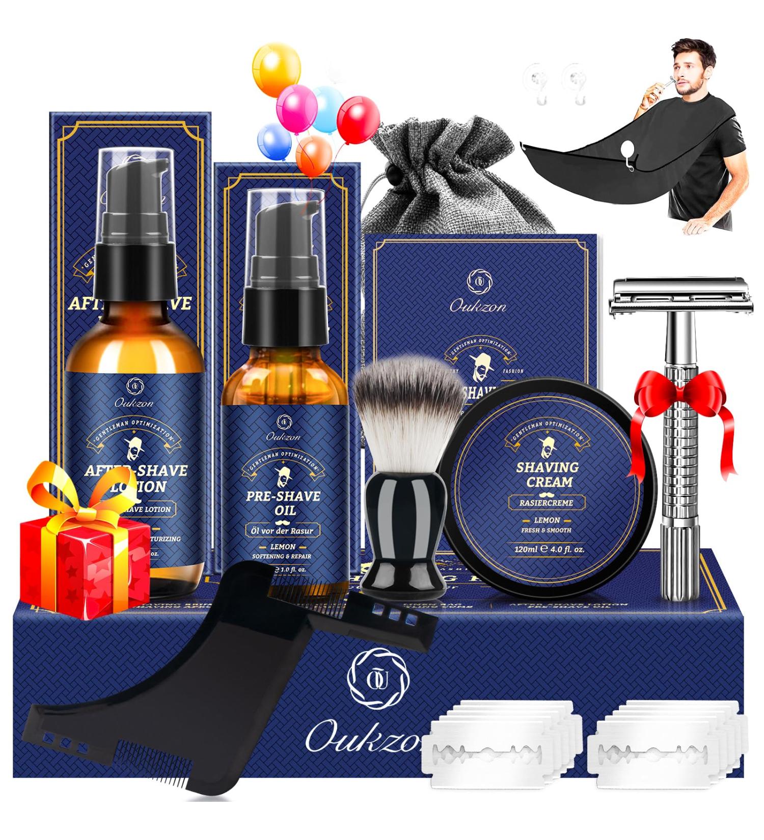 Premium Beard Care Set for Men | High-Quality Razor Beard Oil & Shaving Essentials - Perfect Gifts for Beard Growth - Buy Online on GoSupps.com