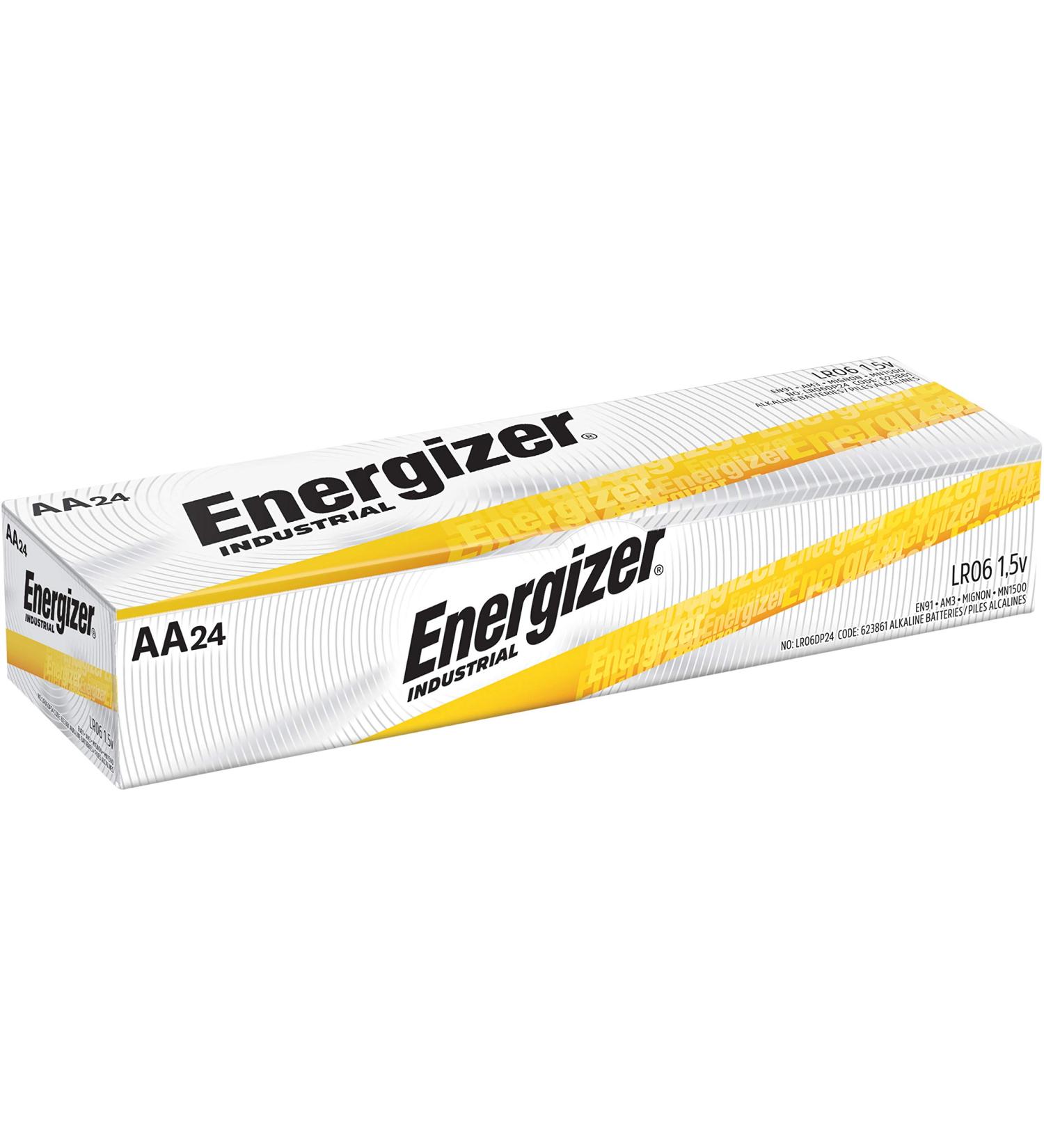 Energizer EVEEN91CT Industrial Alkaline AA Batteries 144 / Carton