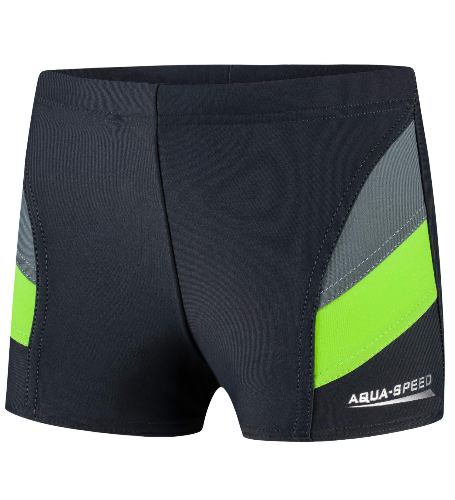 Aqua Speed Boys Swimming Trunks | Gray-Green Swimwear | Free eBook | Quality Badepants for Kids 152/38 - Buy Online on GoSupps.com