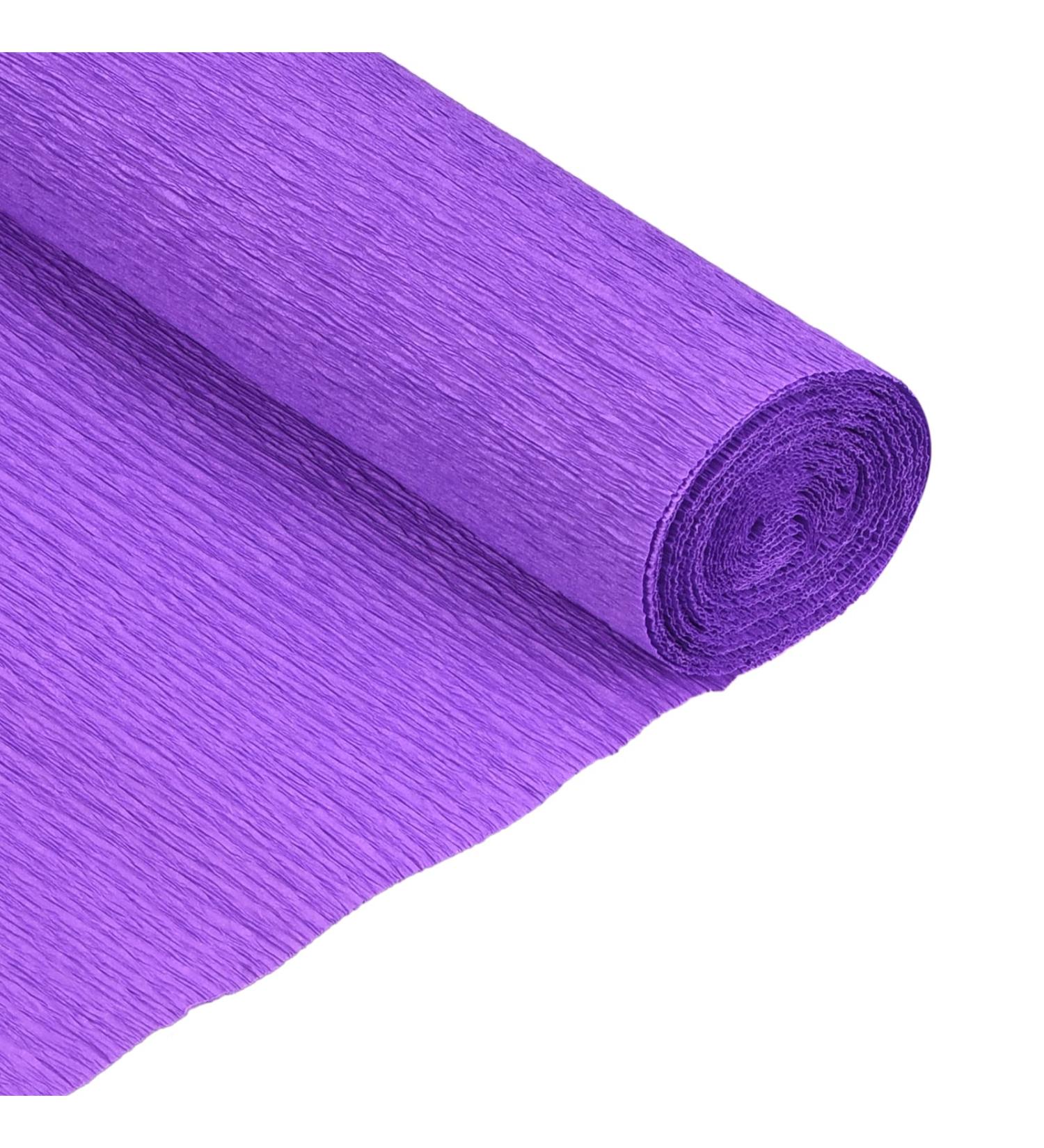 MECCANIXITY Crepe Paper Roll - 7.5ft x 20 Inch - Dark Purple for Wedding & Festival Decor - Buy Online on GoSupps.com
