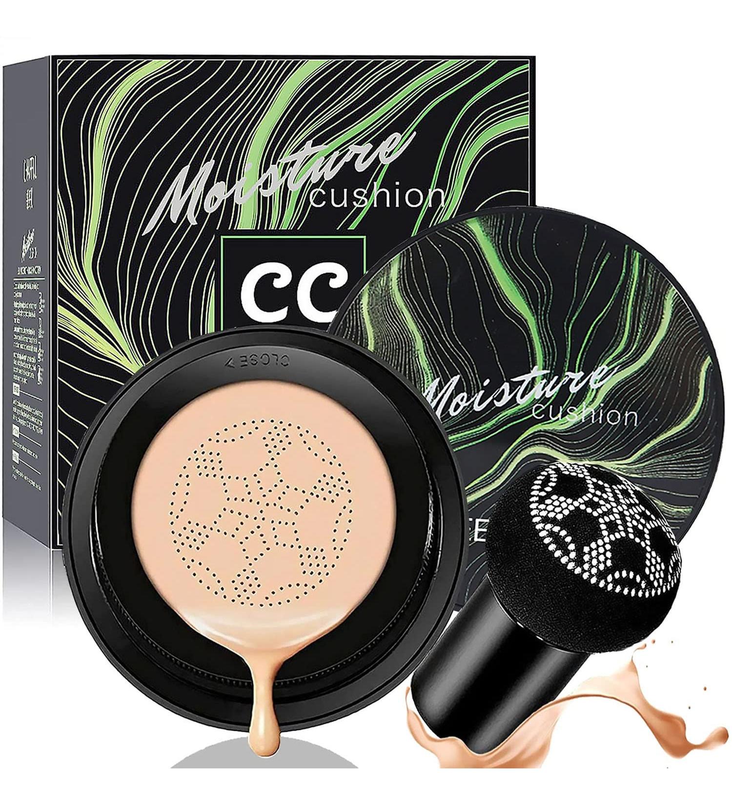 Mushroom Head CC Cream - Moisturizing Foundation & Concealer, Matte Finish, Natural Tone - 1-Pack - Buy Online on GoSupps.com