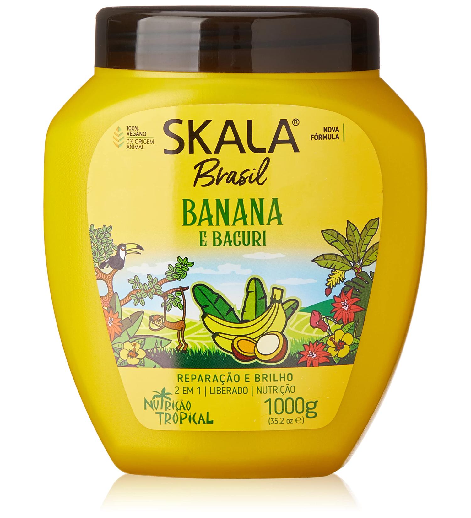 Buy Skala Hair Treatment Cream 1000G (Banana) - Best International Shipping for Healthy Hair - Buy Online on GoSupps.com