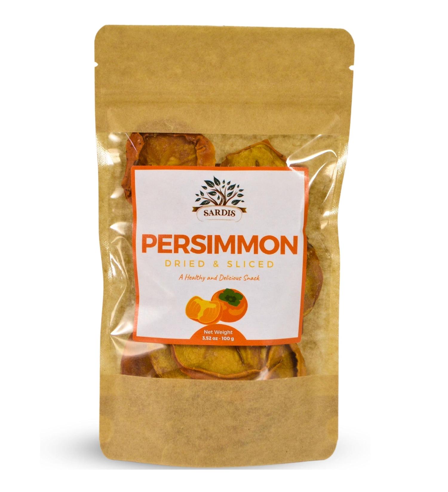 Sardis Dried and Sliced Persimmon 100 Gram - Buy Online on GoSupps.com