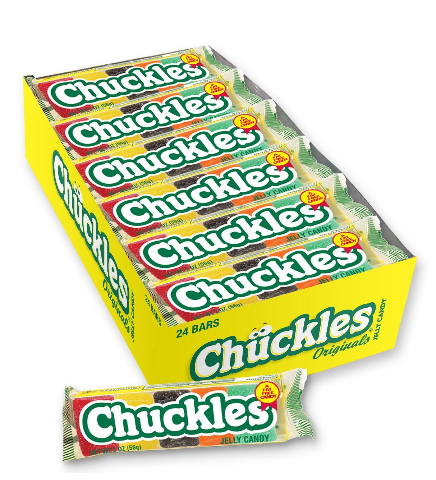 Farley's & Sathers Chuckles 2-Ounce Boxes - Pack of 24 | Original Version - 2 Ounce - Buy Online on GoSupps.com
