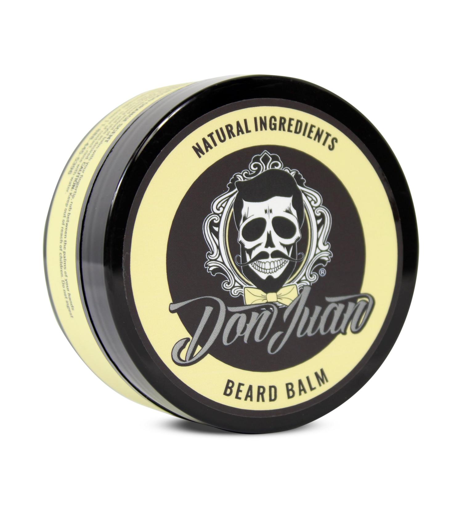 Buy Don Juan Beard Balm - Coconut Blood Orange Scent | All Natural Ingredients Shea Butter & Jojoba Oil | 2 Ounce - International Shipping Available - Buy Online on GoSupps.com